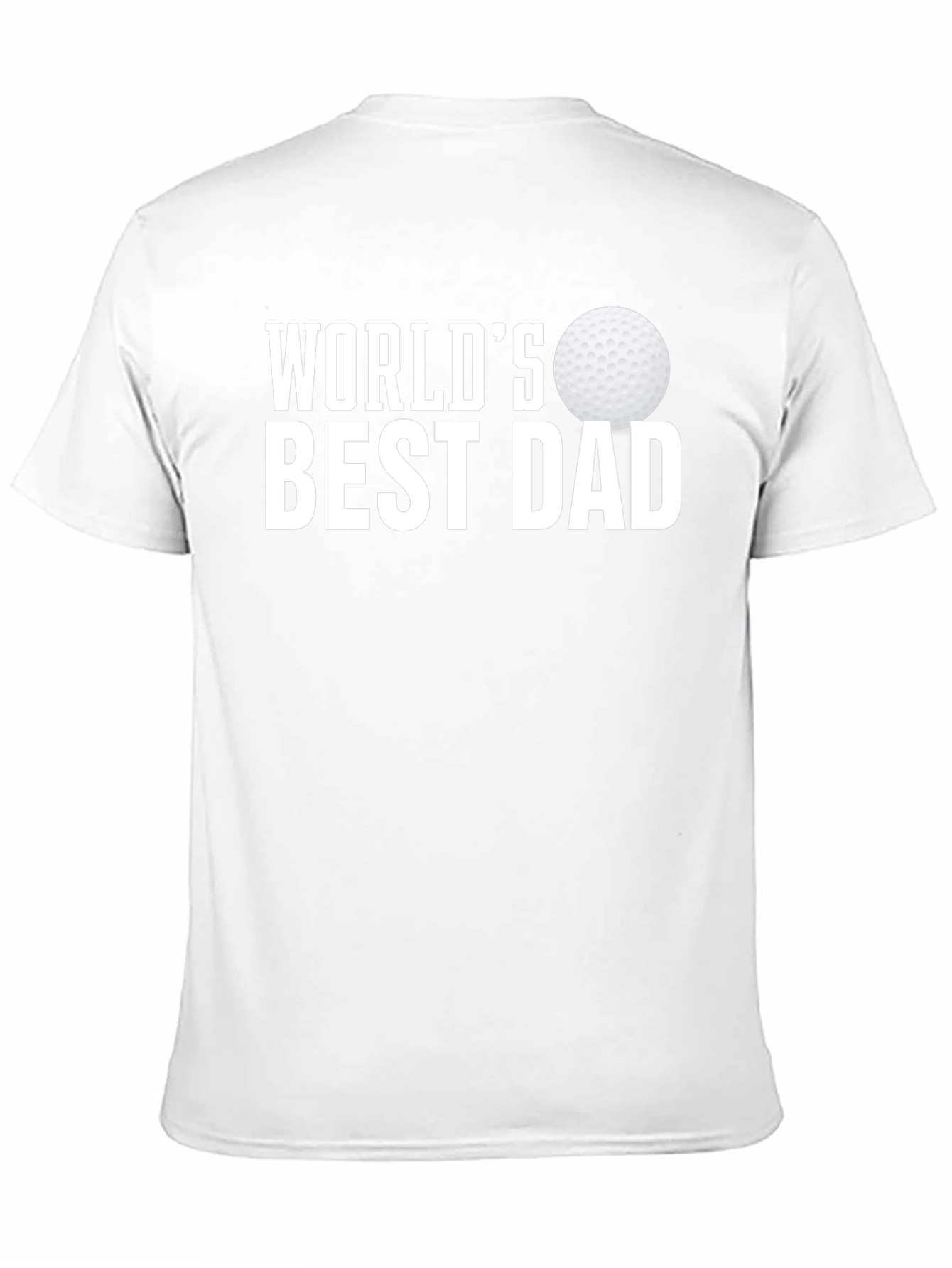 World's Best Dad Golf T-Shirt - Father's Day Tee - 11