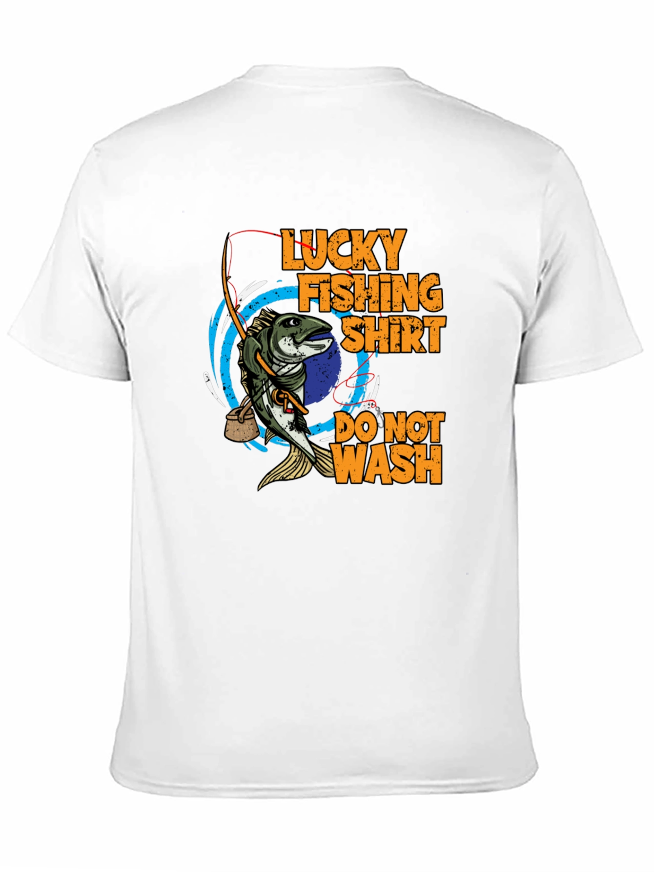 Black Lucky Fishing Shirt - Do Not Wash Tee view 11