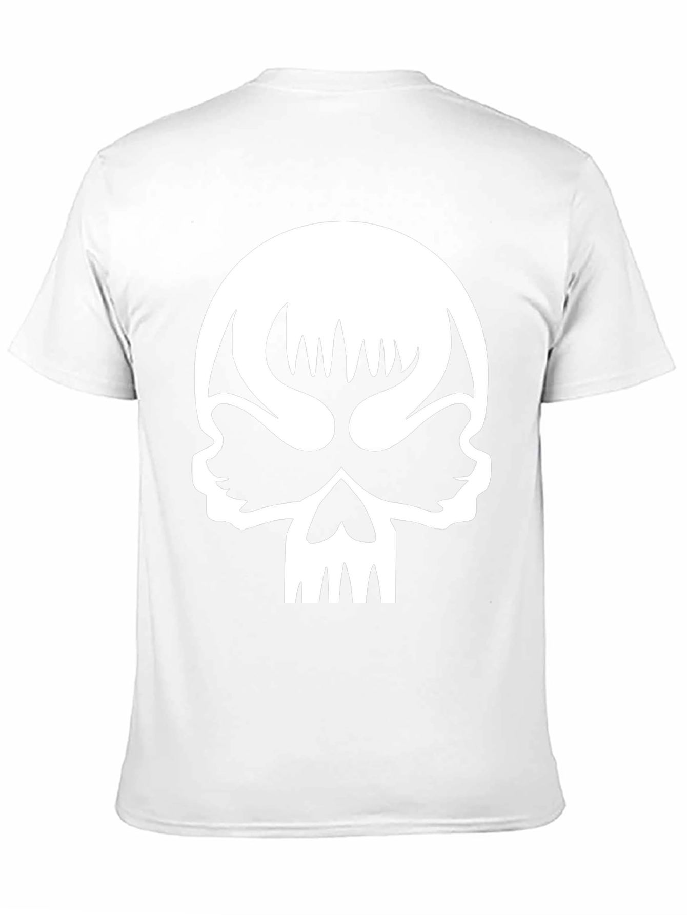 Black Skull Graphic Black T-Shirt - Unique Design view 11