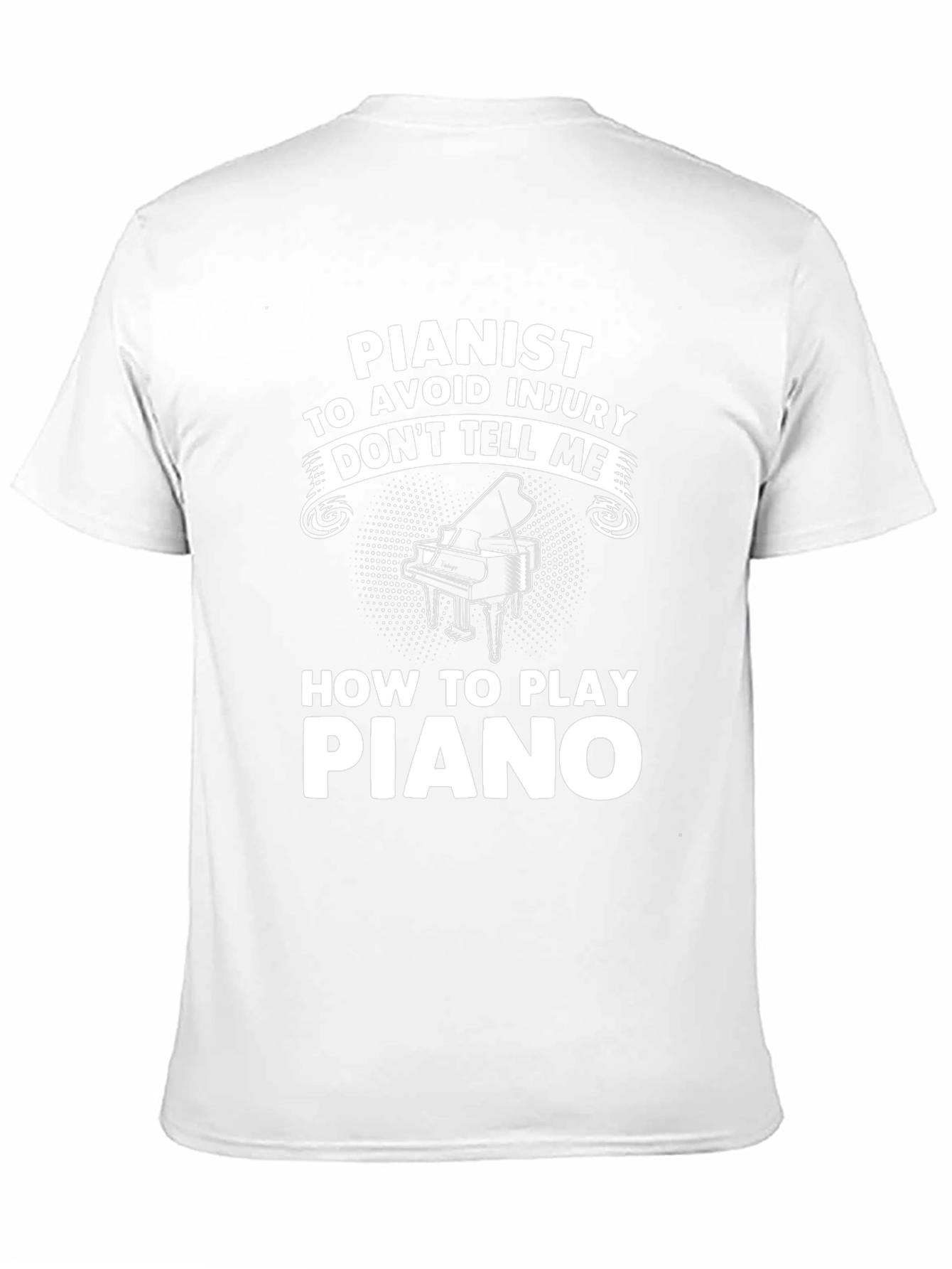 Black Pianist T-Shirt - Don't Tell Me How To Play view 11