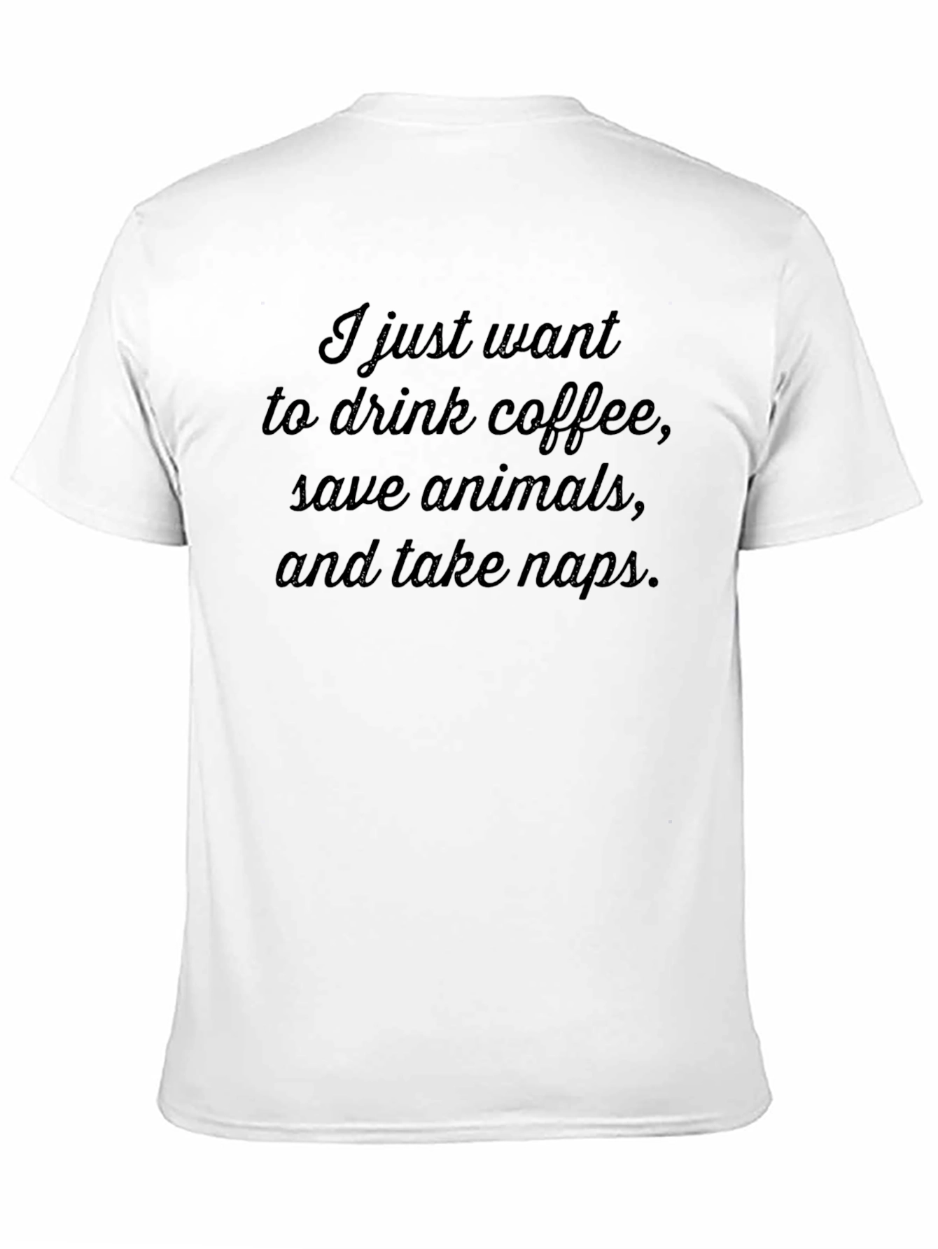 Black Coffee, Animals, Naps T-Shirt view 11