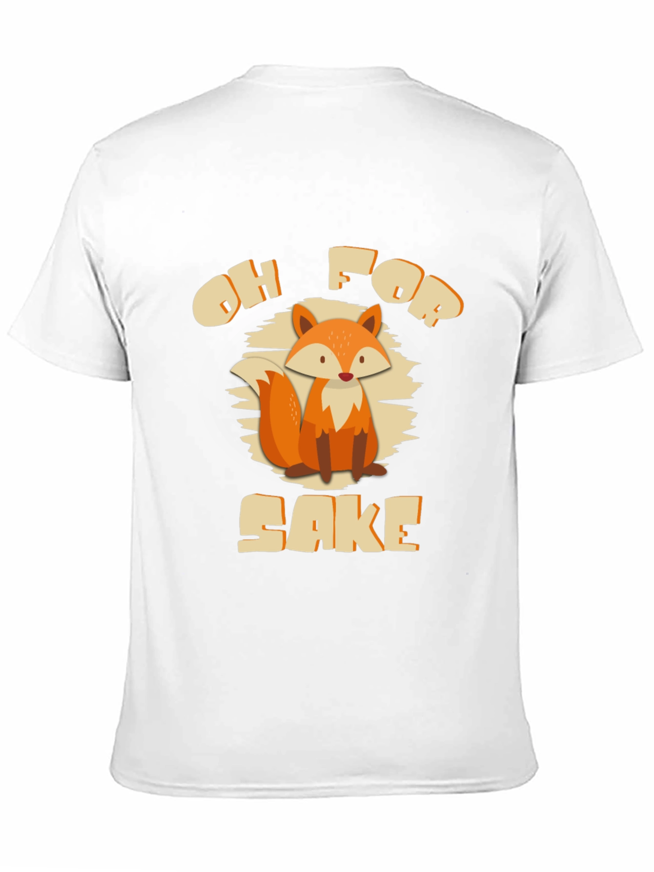 Black Oh For Fox Sake T-Shirt - Funny Novelty Tee view 11