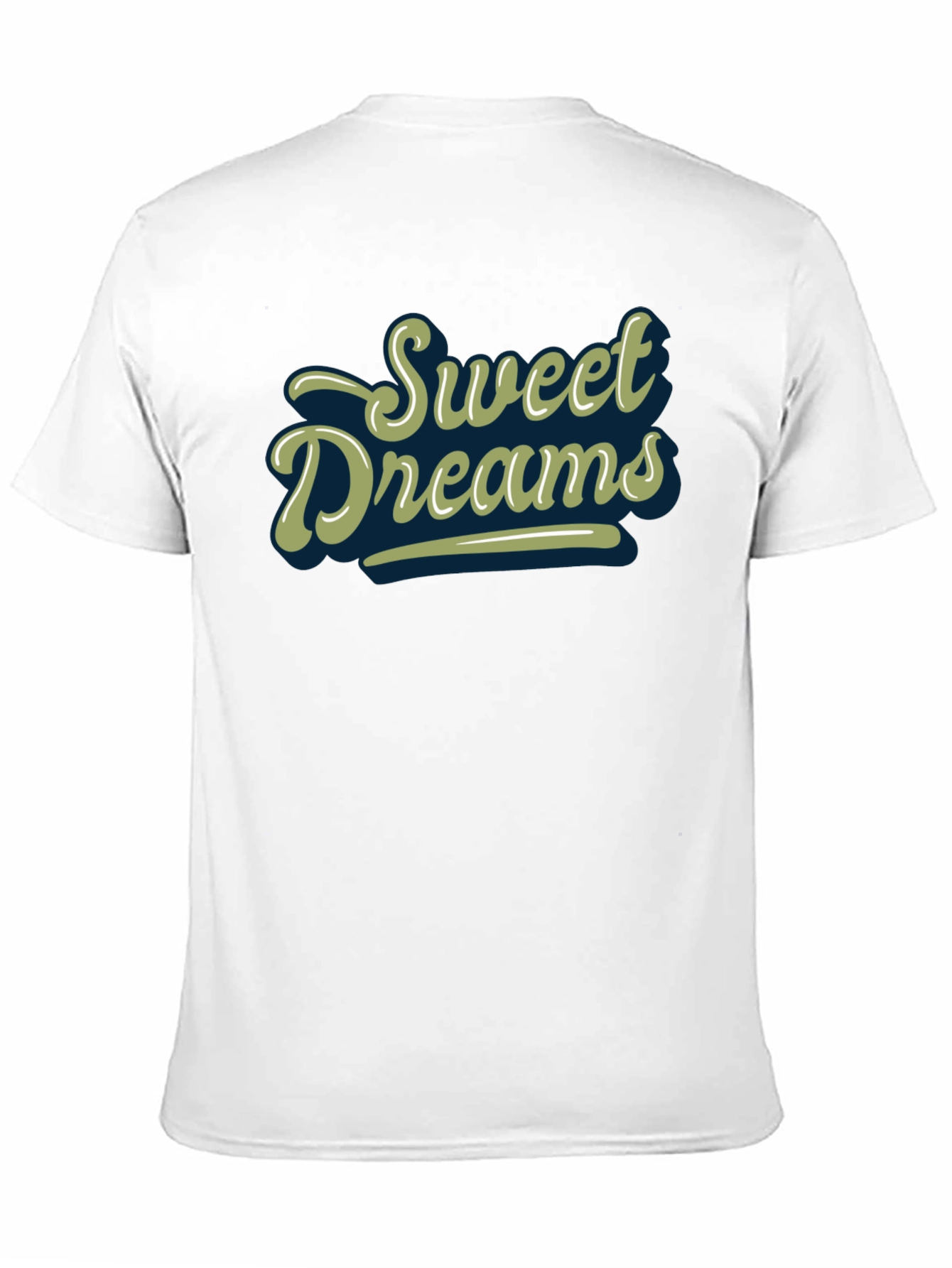 Black Sweet Dreams Graphic Print Black T-Shirt view 11