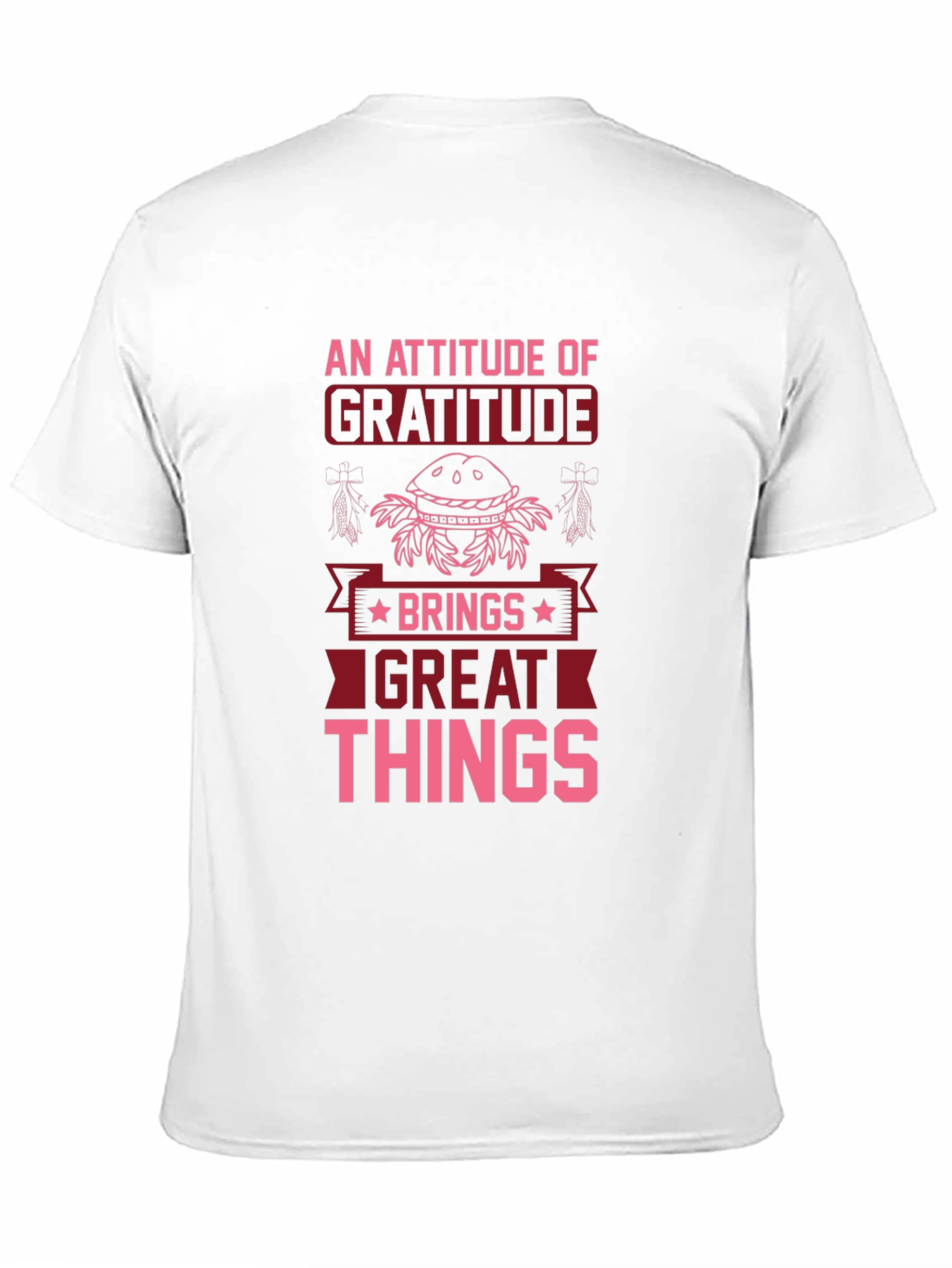 Black Gratitude Graphic Tee - An Attitude of Gratitude T-Shirt view 11