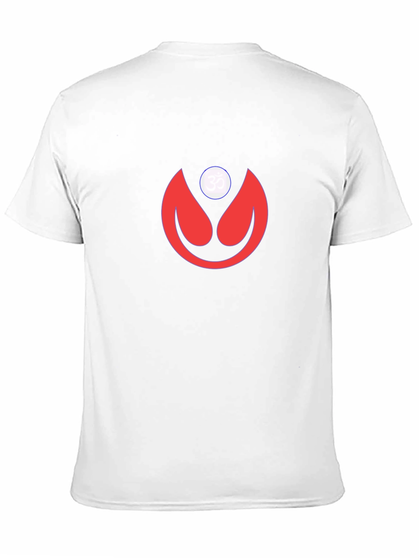 Black Modern Graphic Tee - Red Abstract Design on Black view 11