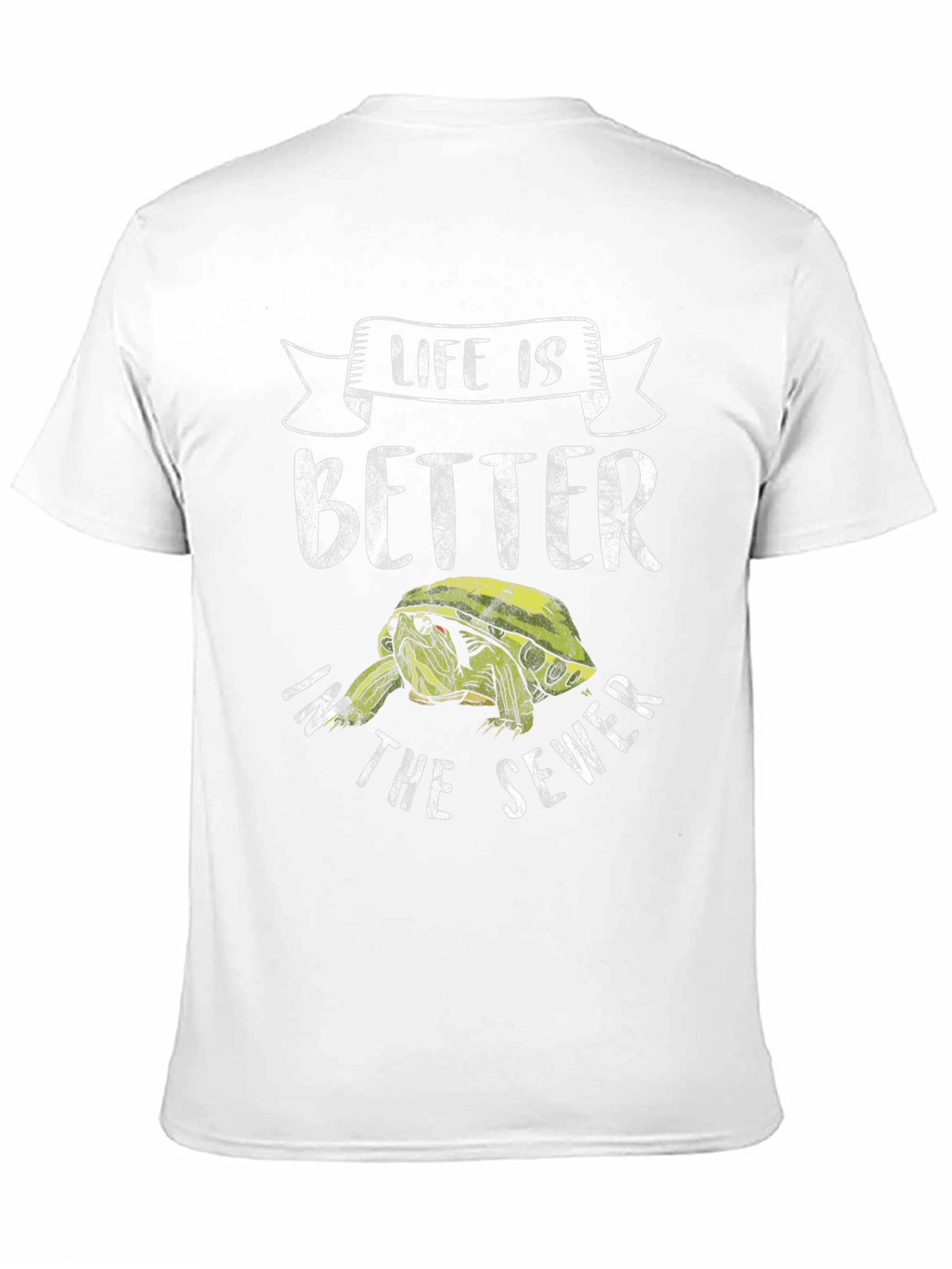Black Life is Better in the Sewer T-Shirt view 11