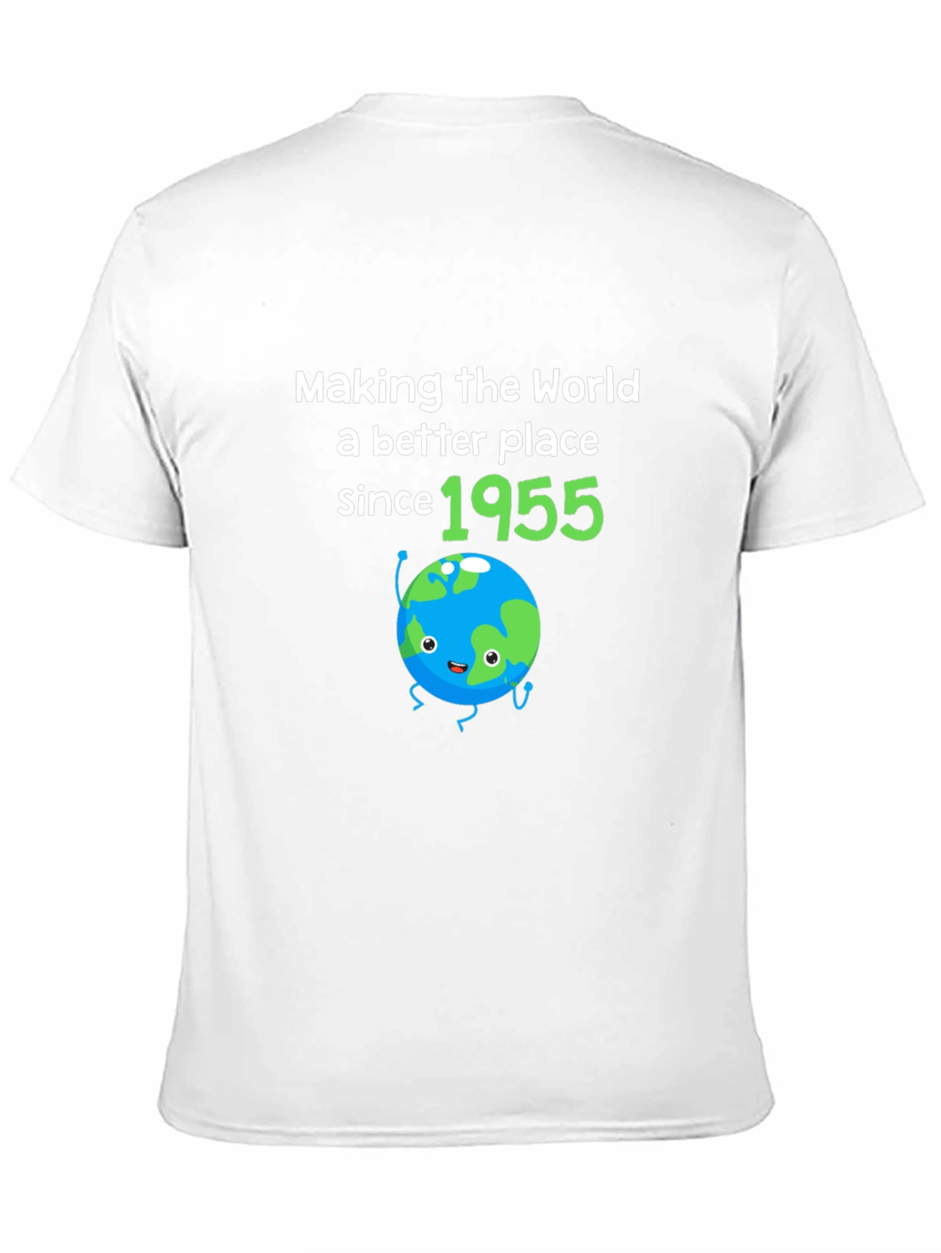 Black Making The World Better Since 1955 Birthday T-Shirt view 11