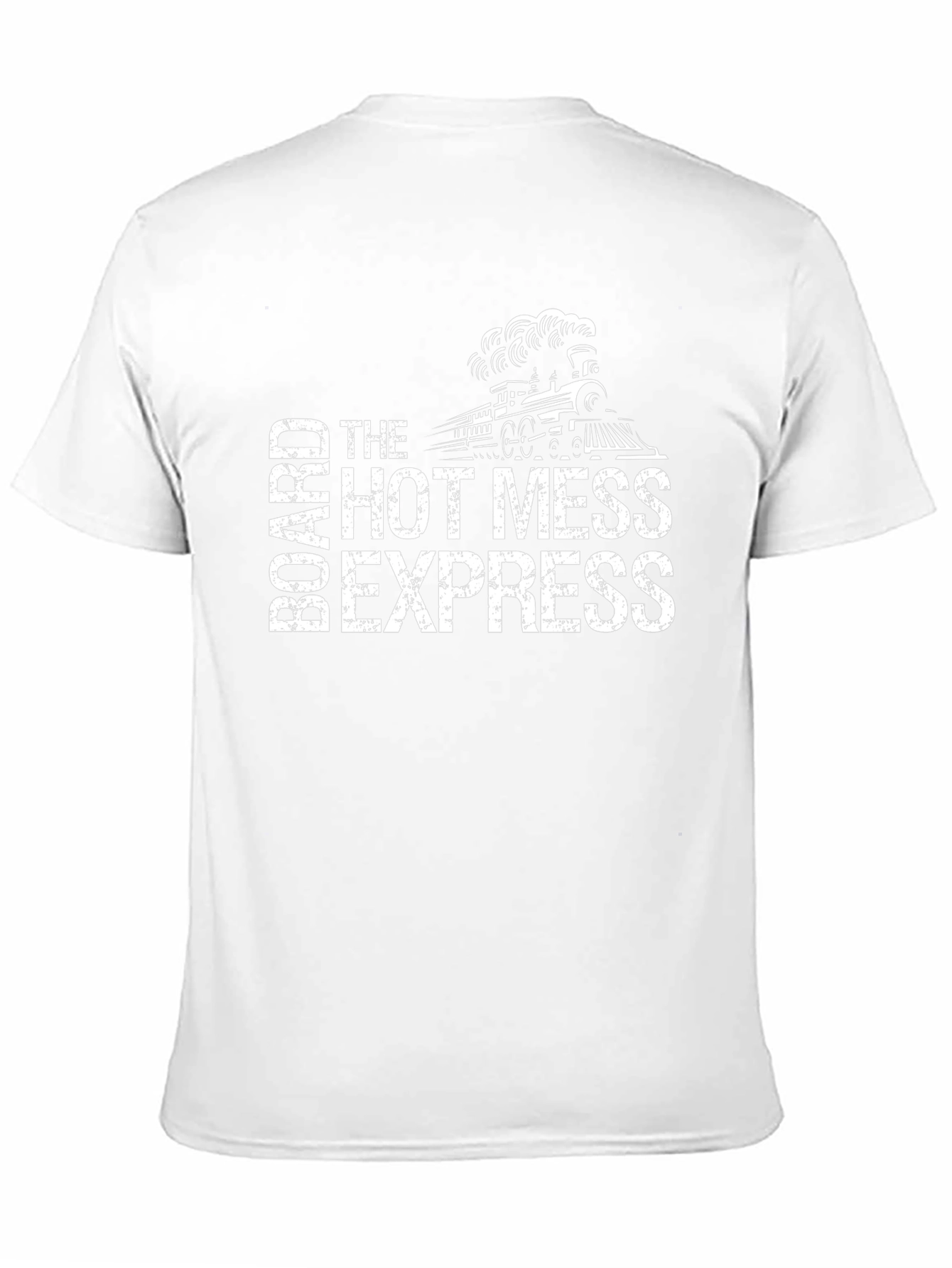 Black Hot Mess Express Train Graphic T-Shirt view 11