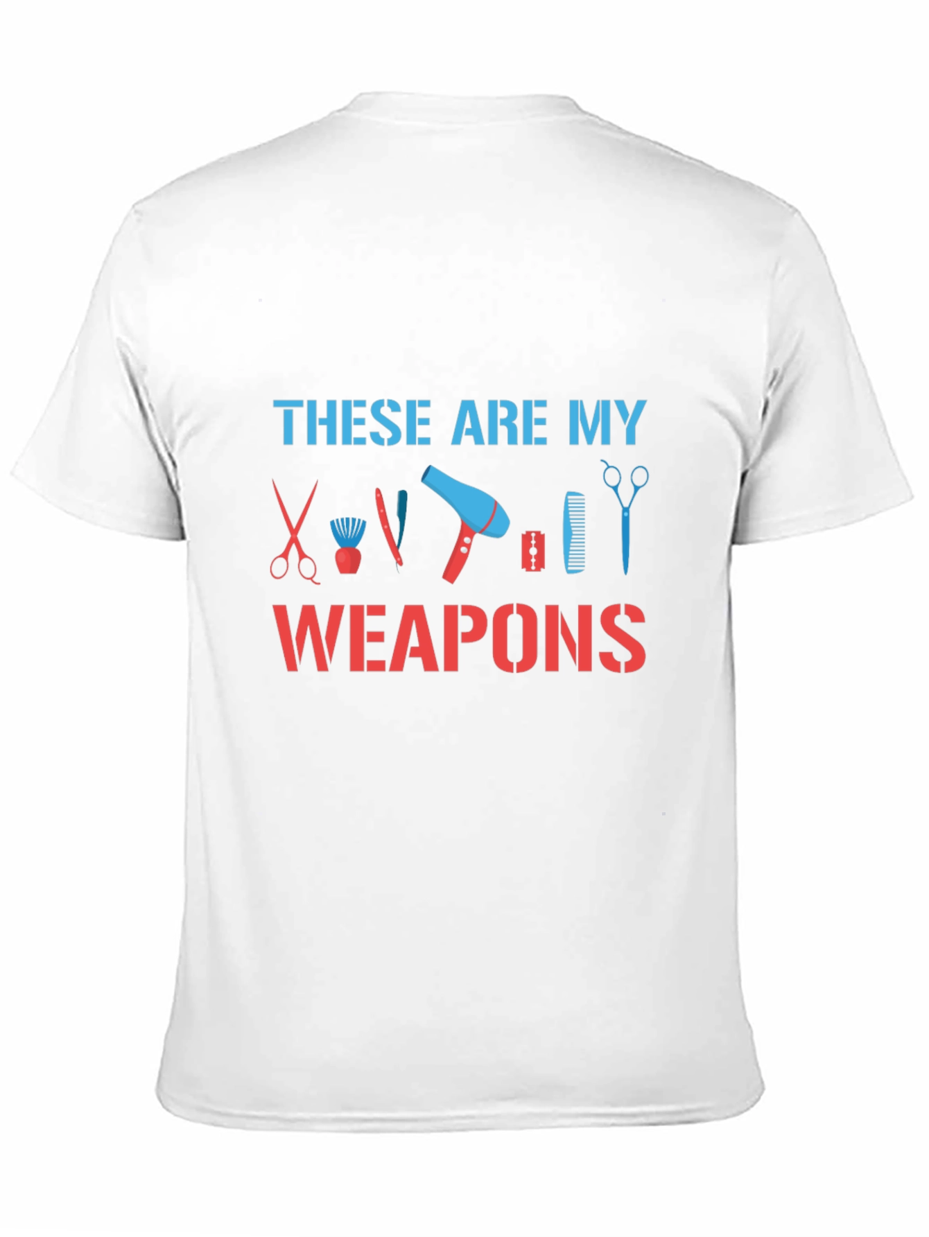 Barber's Arsenal T-Shirt: Hair Stylist's Essential Gear Tee - 11