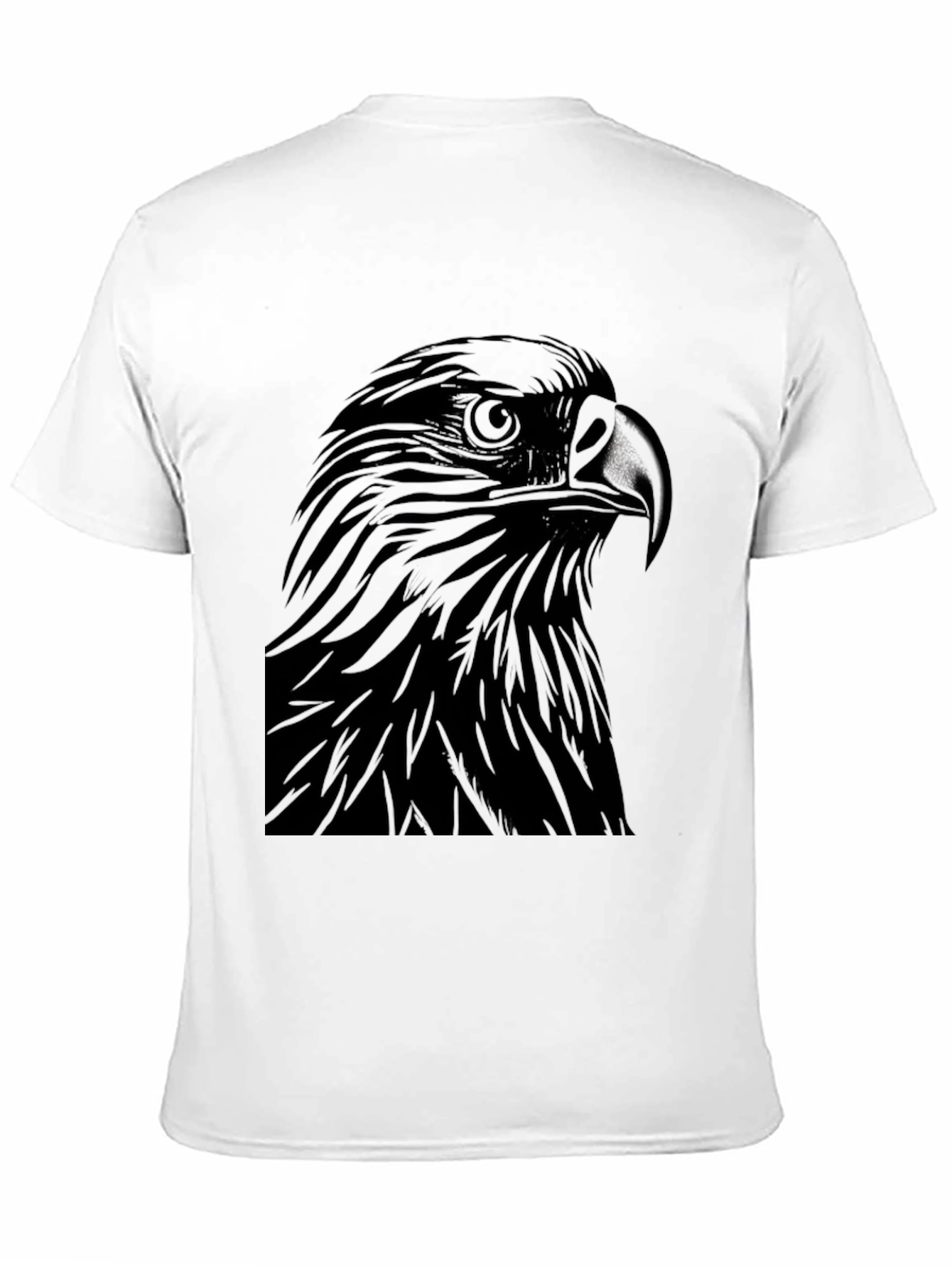 Black Black Eagle Graphic Tee - Bold Statement Shirt view 11
