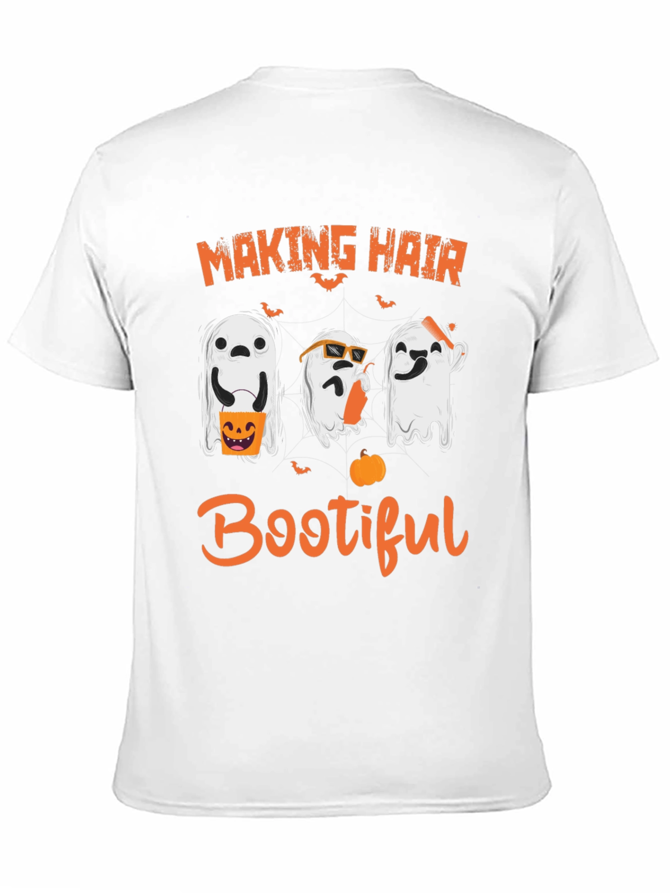 Black Making Hair Bootiful Halloween T-Shirt view 11