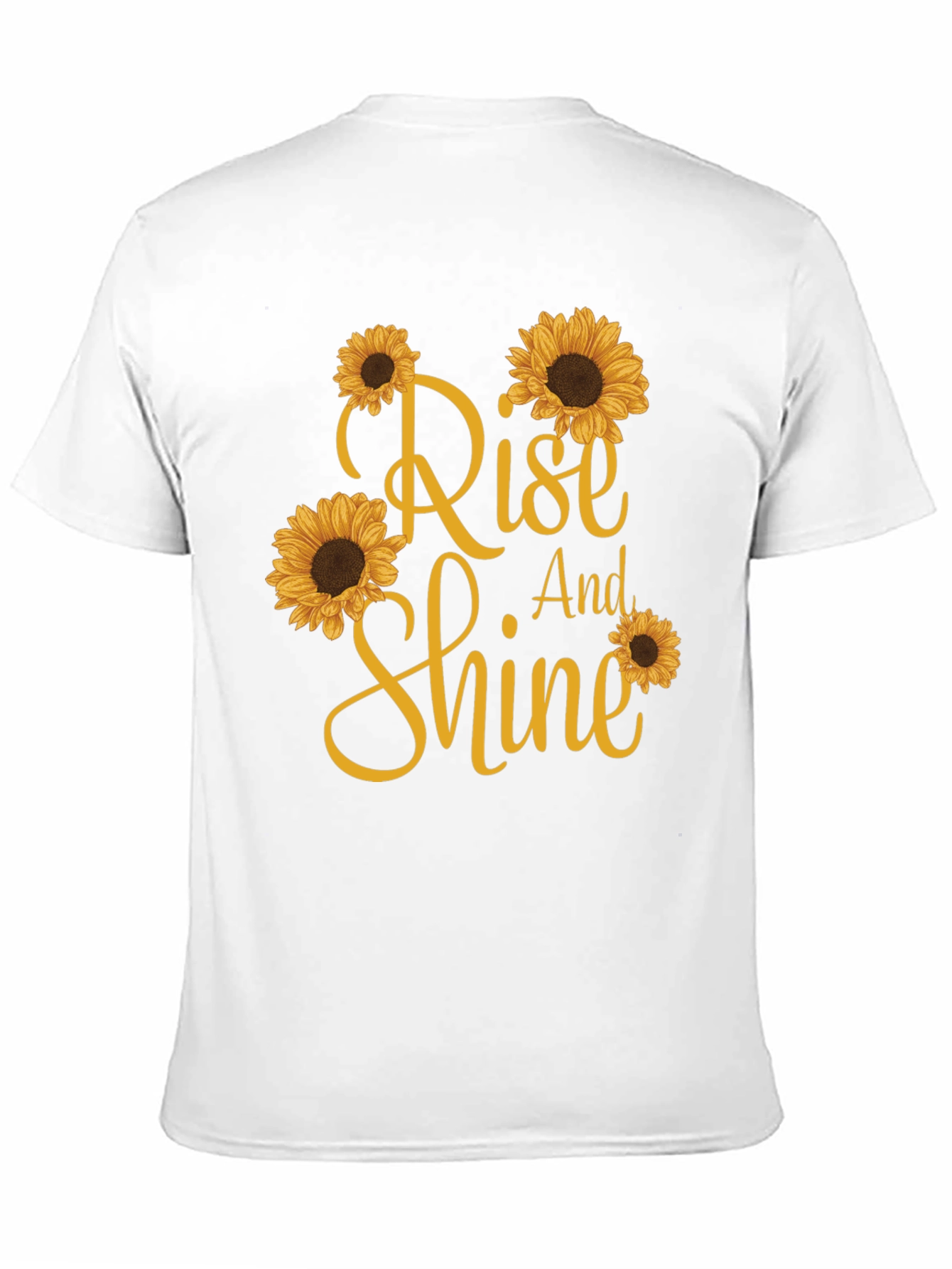 Black Rise and Shine Sunflower Graphic T-Shirt view 11