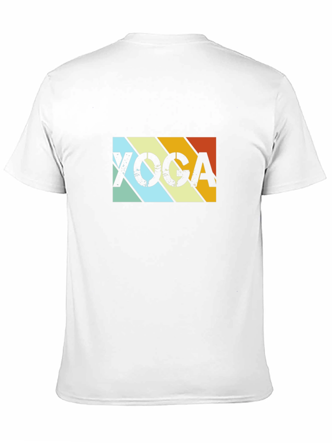 Black Yoga Retro T-Shirt - Black view 11