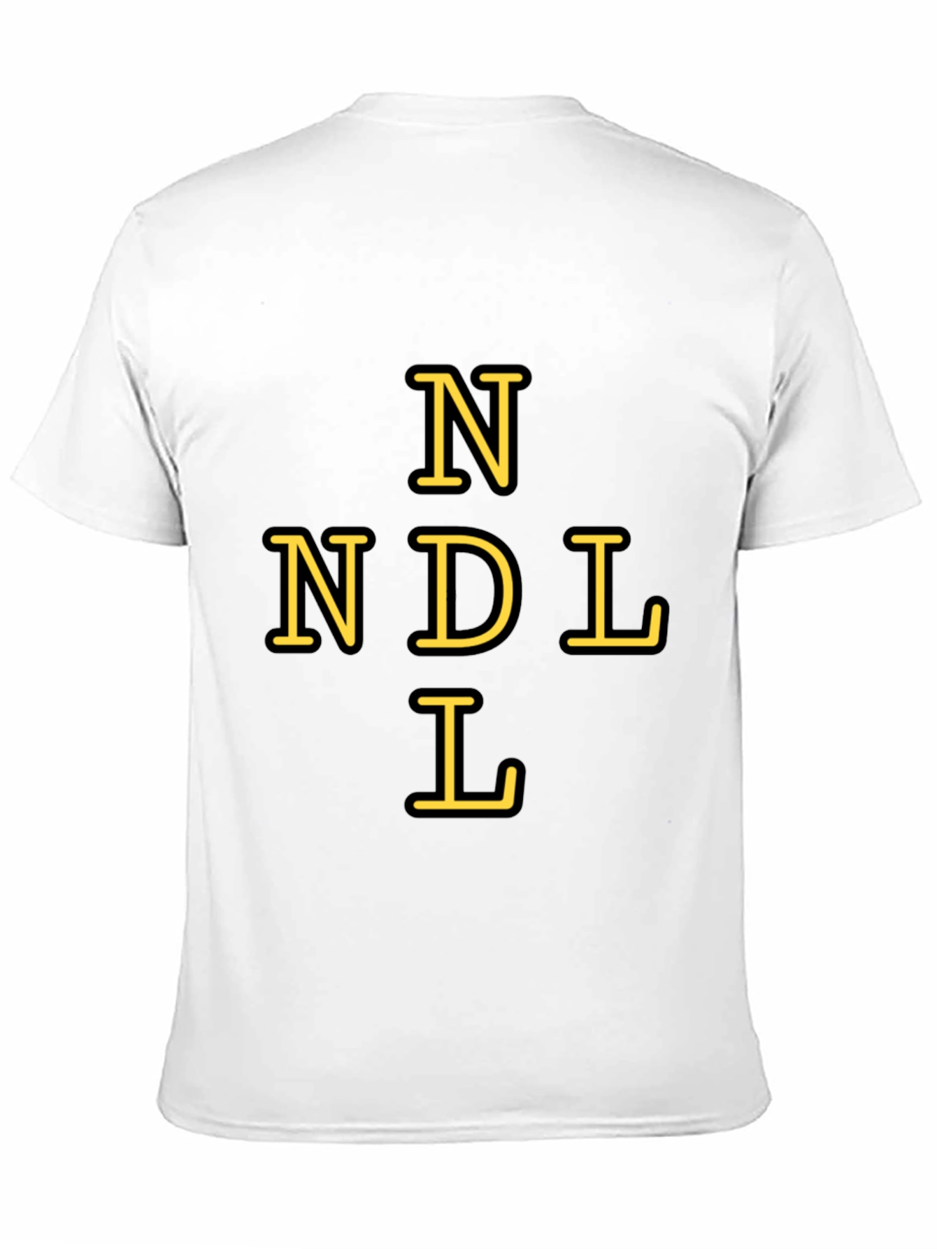 Black NDL Graphic T-Shirt - Unisex Cotton Tee view 11