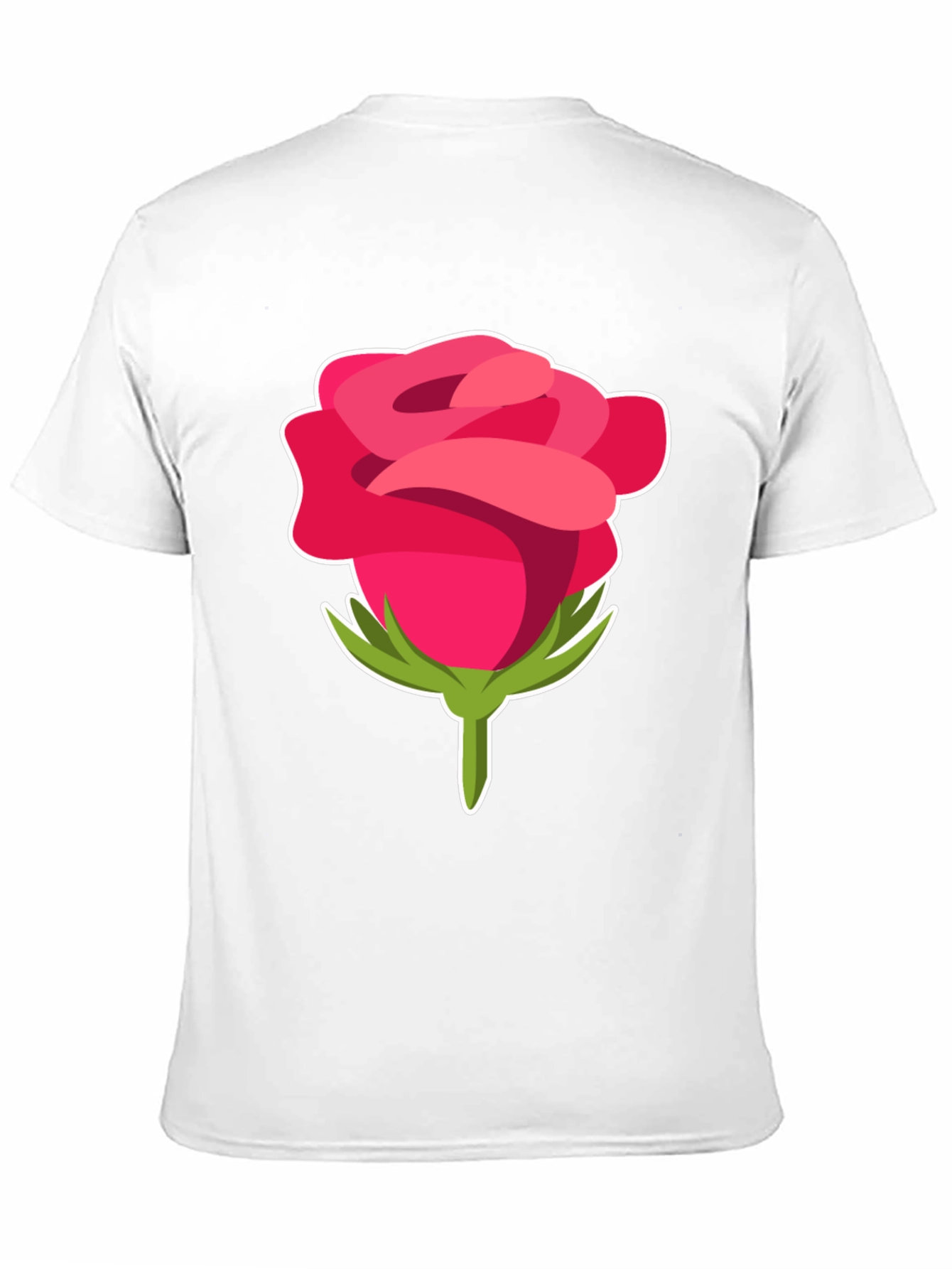 Black Rose Graphic Black T-Shirt view 11