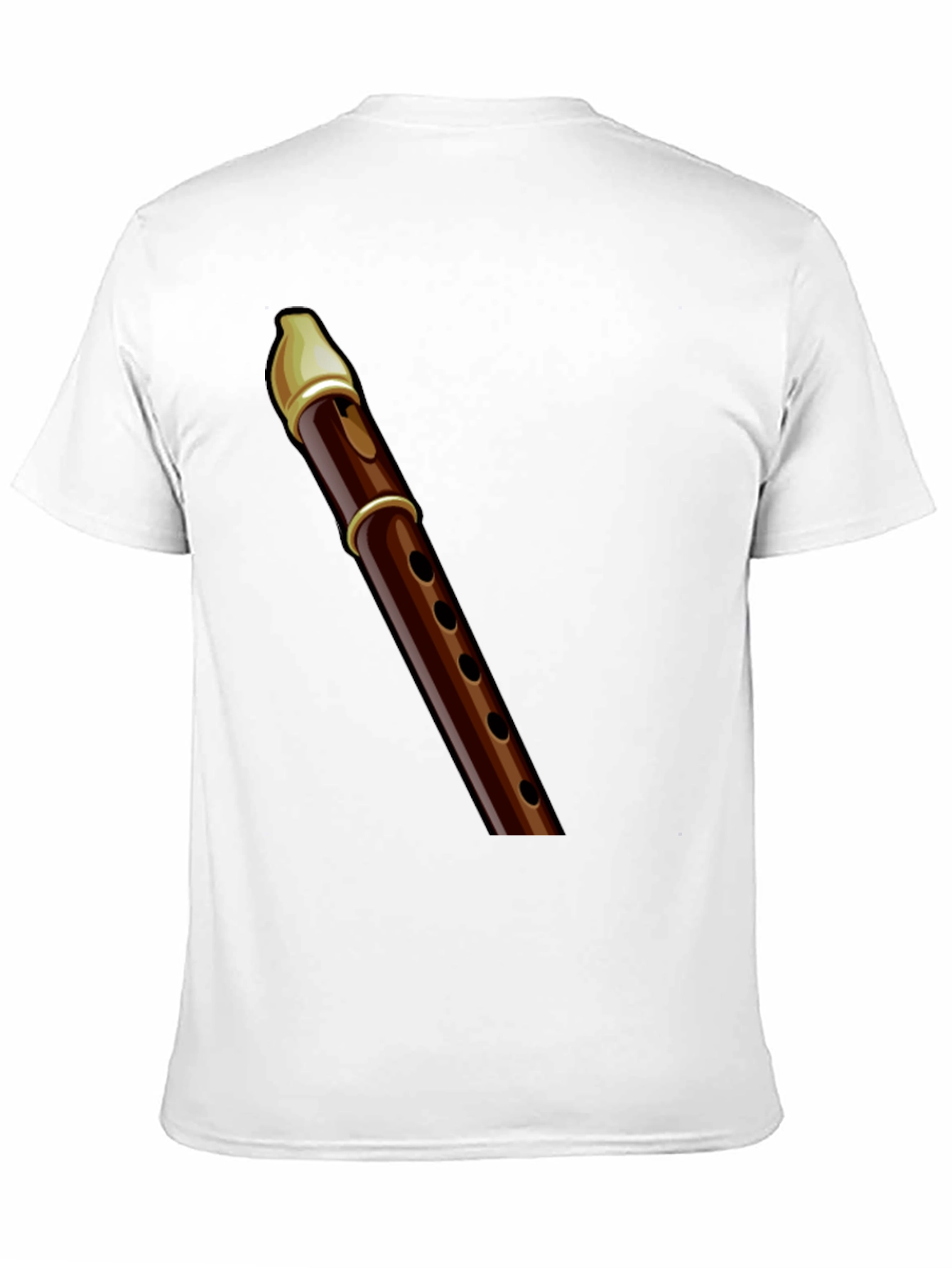 Black Flute Graphic Tee - Musician's Apparel view 11