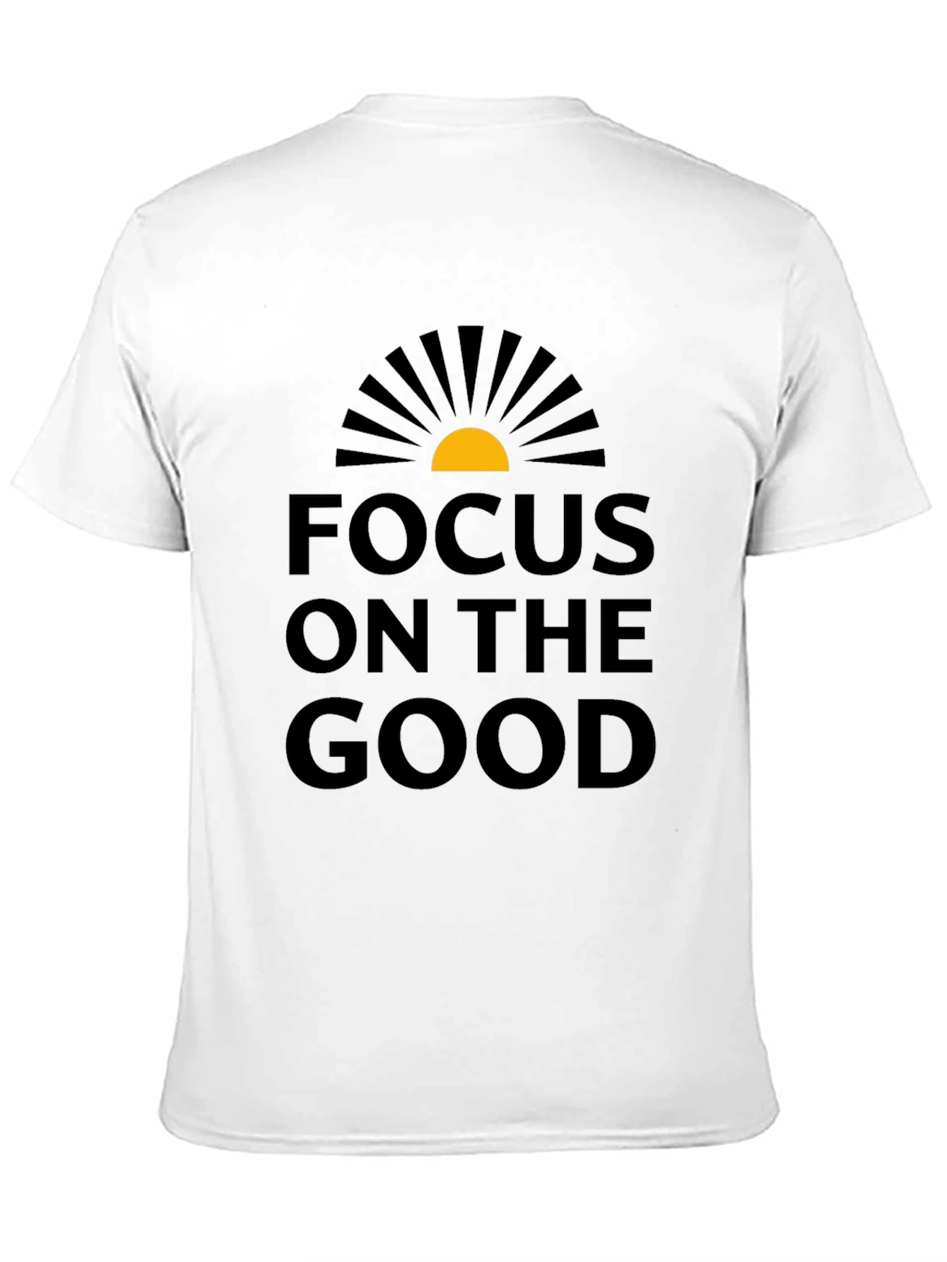 Black Focus on the Good Graphic T-Shirt - Black view 11