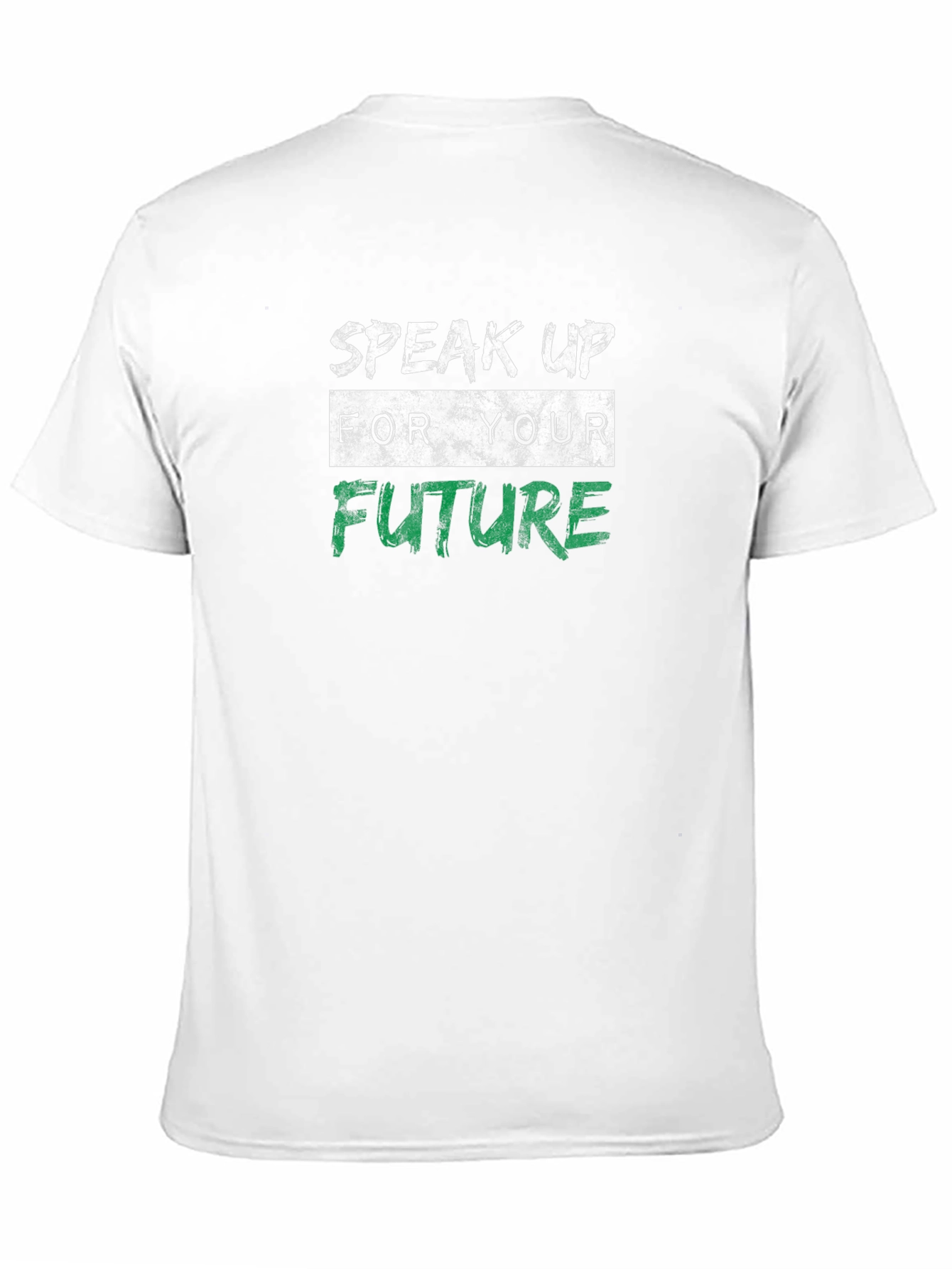 Black Speak Up For Your Future Graphic T-Shirt view 11