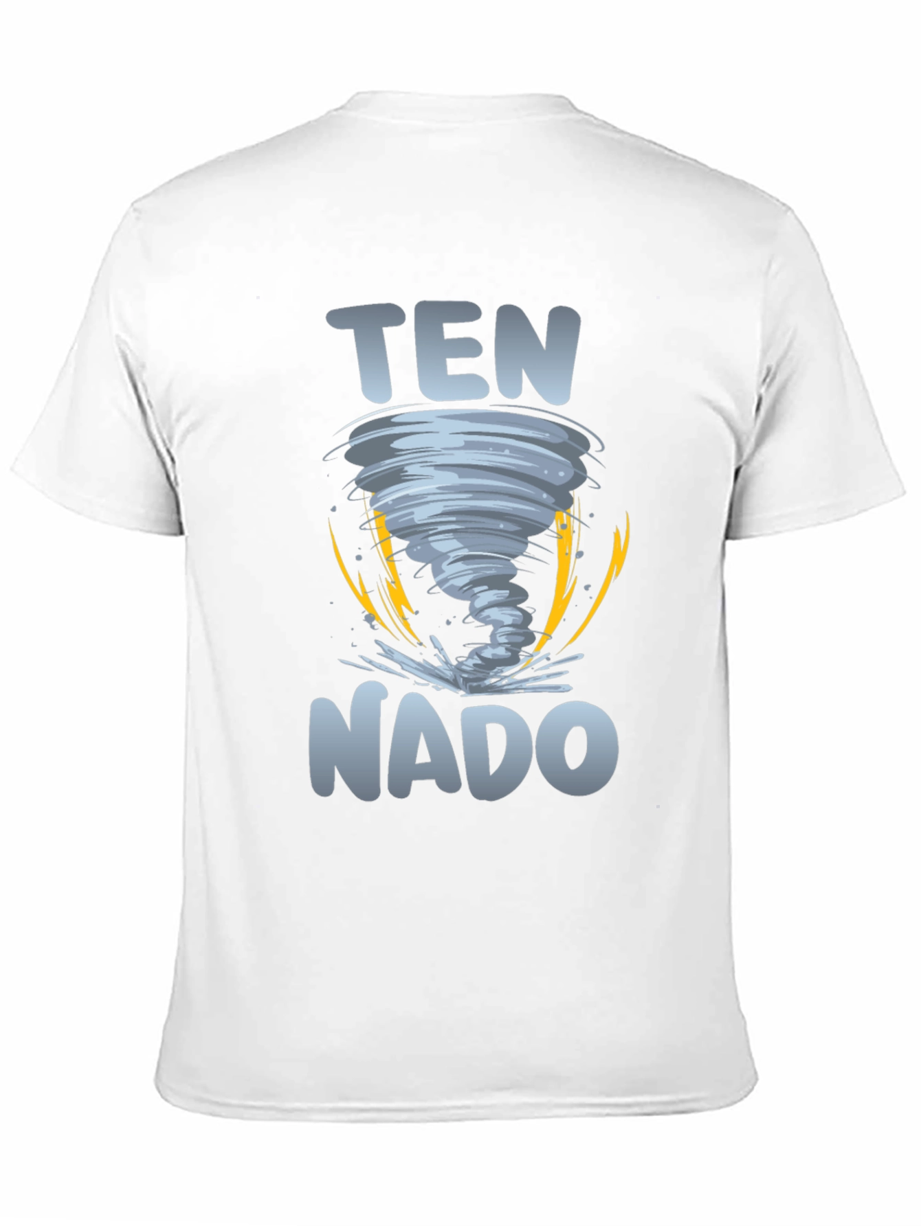 Black Ten Nado Tornado Graphic T-Shirt view 11