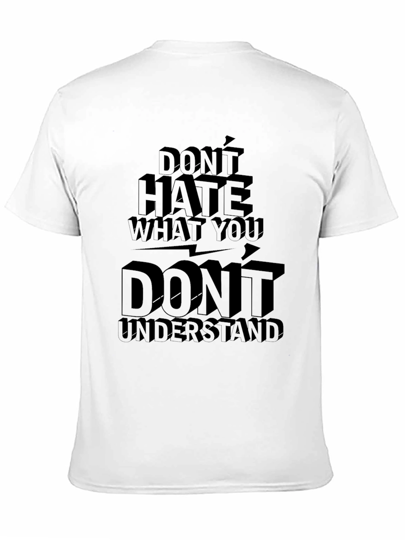 Black Don't Hate What You Don't Understand Graphic Tee view 11