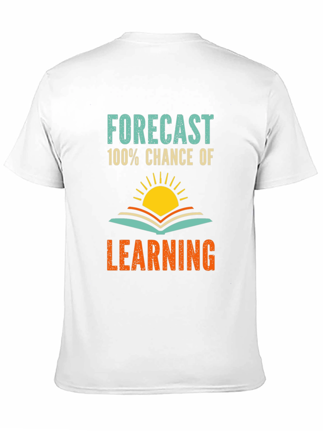 Black Forecast Learning T-Shirt, Study Tee view 11