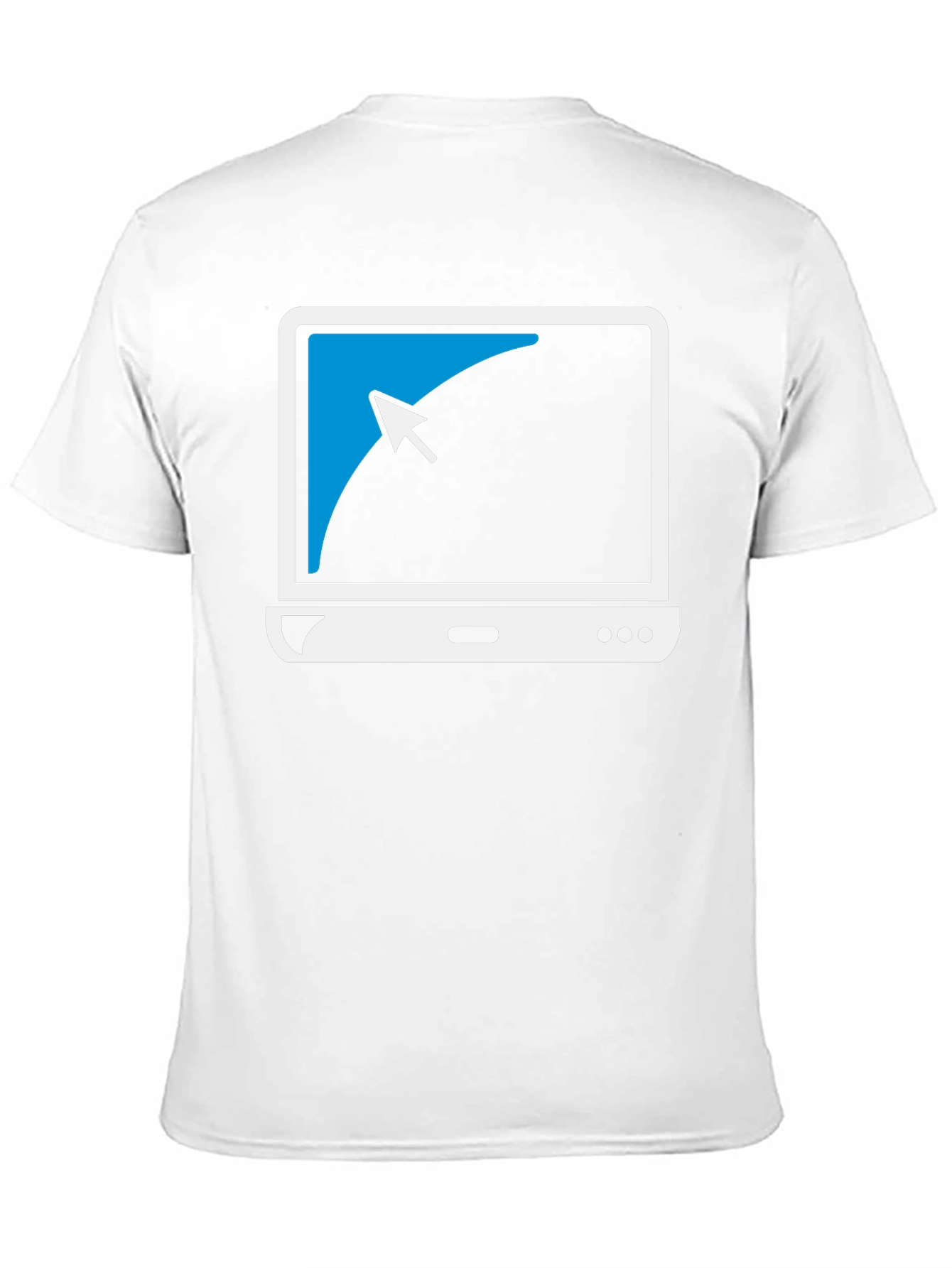 Black Geek Chic Laptop Tee: Cool Computer Graphic T-Shirt view 11