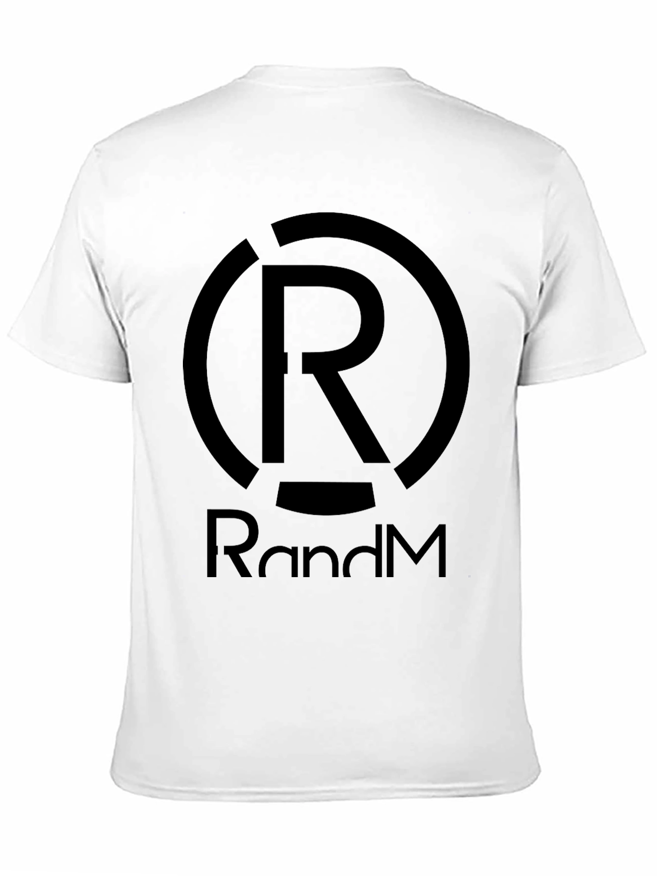 Black RandM Black Graphic T-Shirt - Modern Style view 11