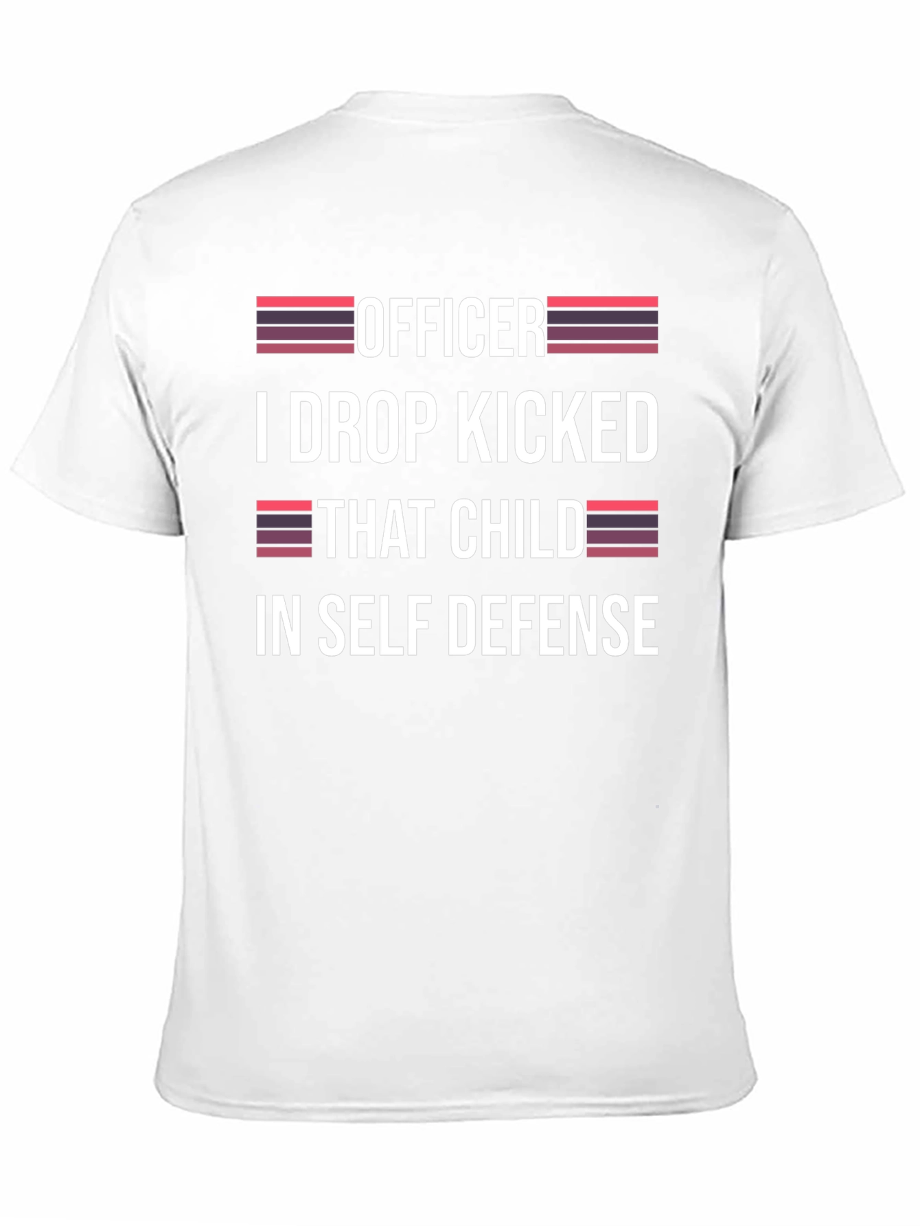 Black Officer I Drop Kicked That Child T-Shirt view 11