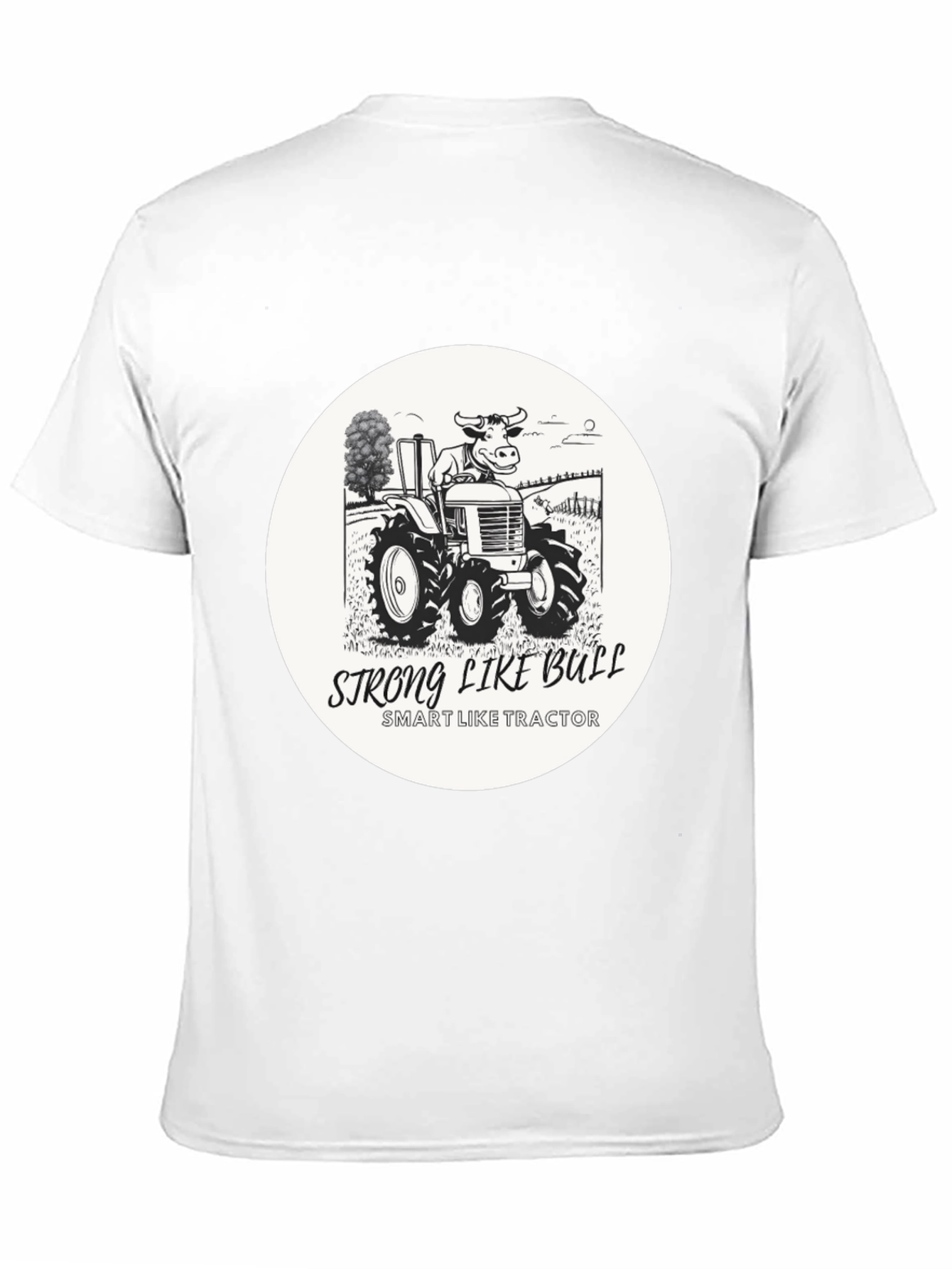 Black Strong Like Bull T-Shirt view 11