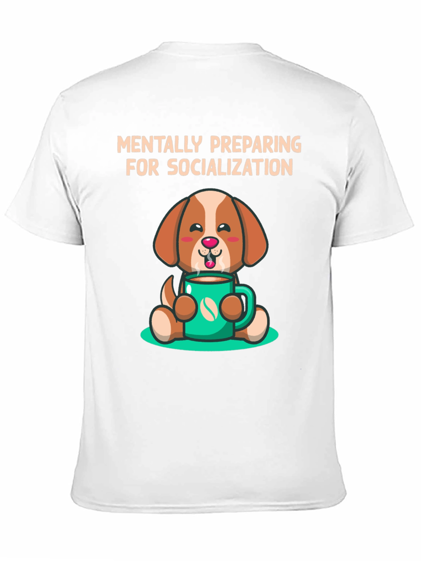 Black Mentally Preparing Dog T-Shirt view 11