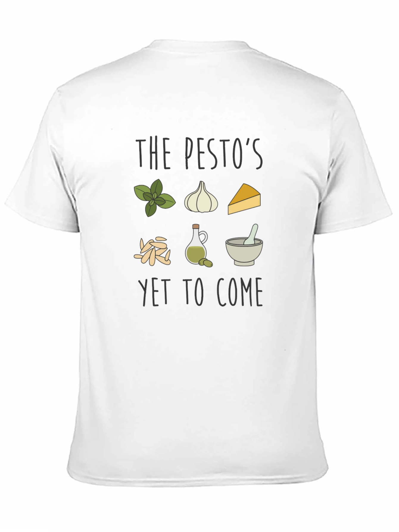 Black The Pesto's Yet To Come Black Graphic T-Shirt view 11