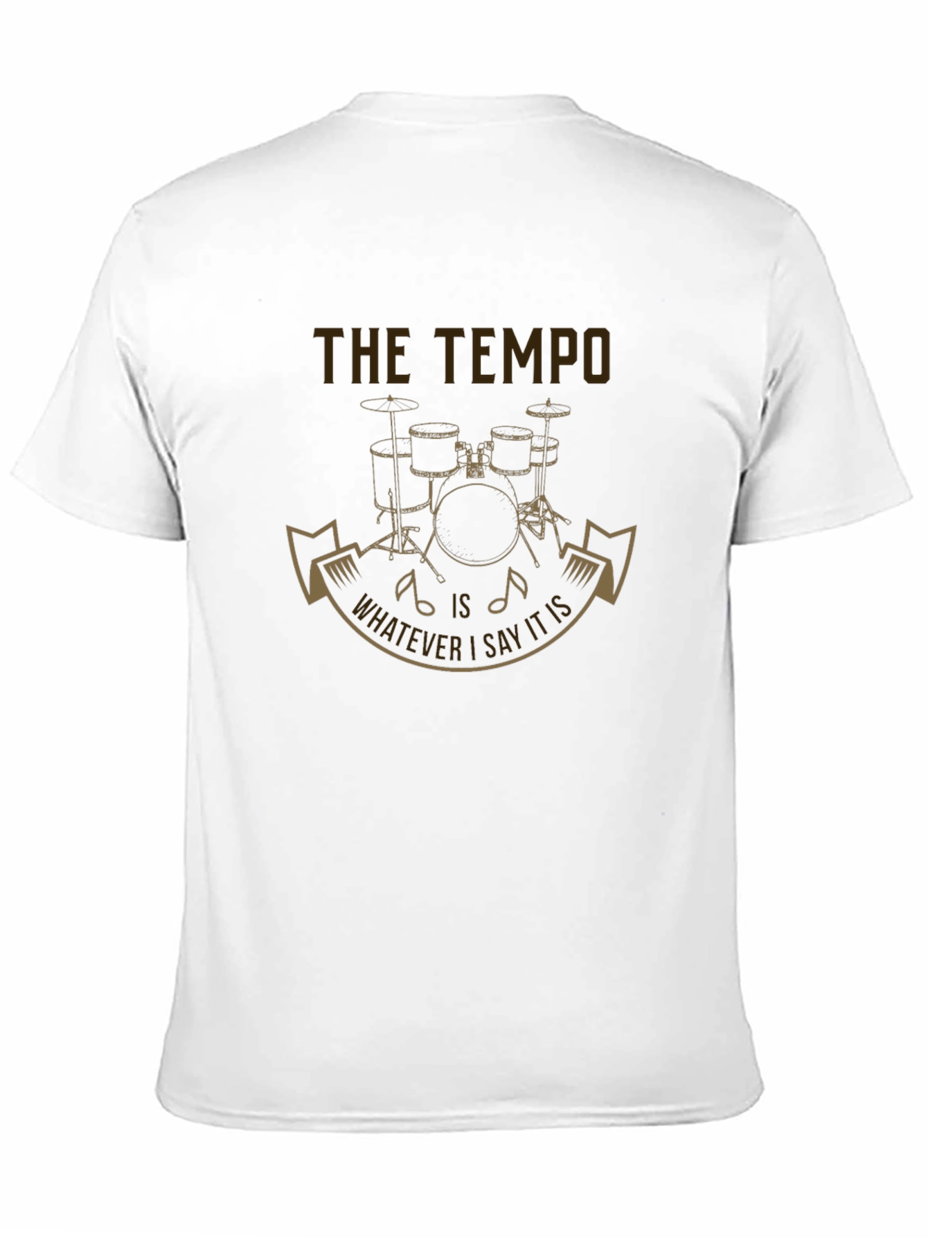 The Tempo Drums Graphic Print Tee - 11