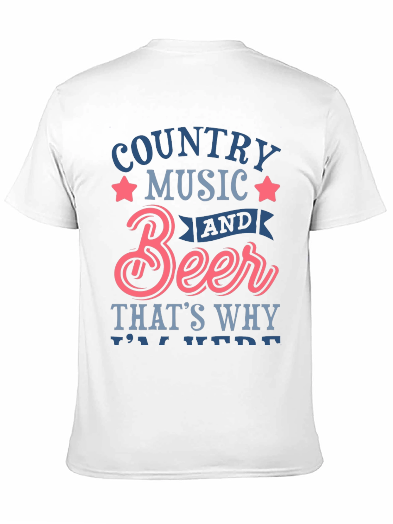 Black Country Music & Beer Graphic Tee view 11