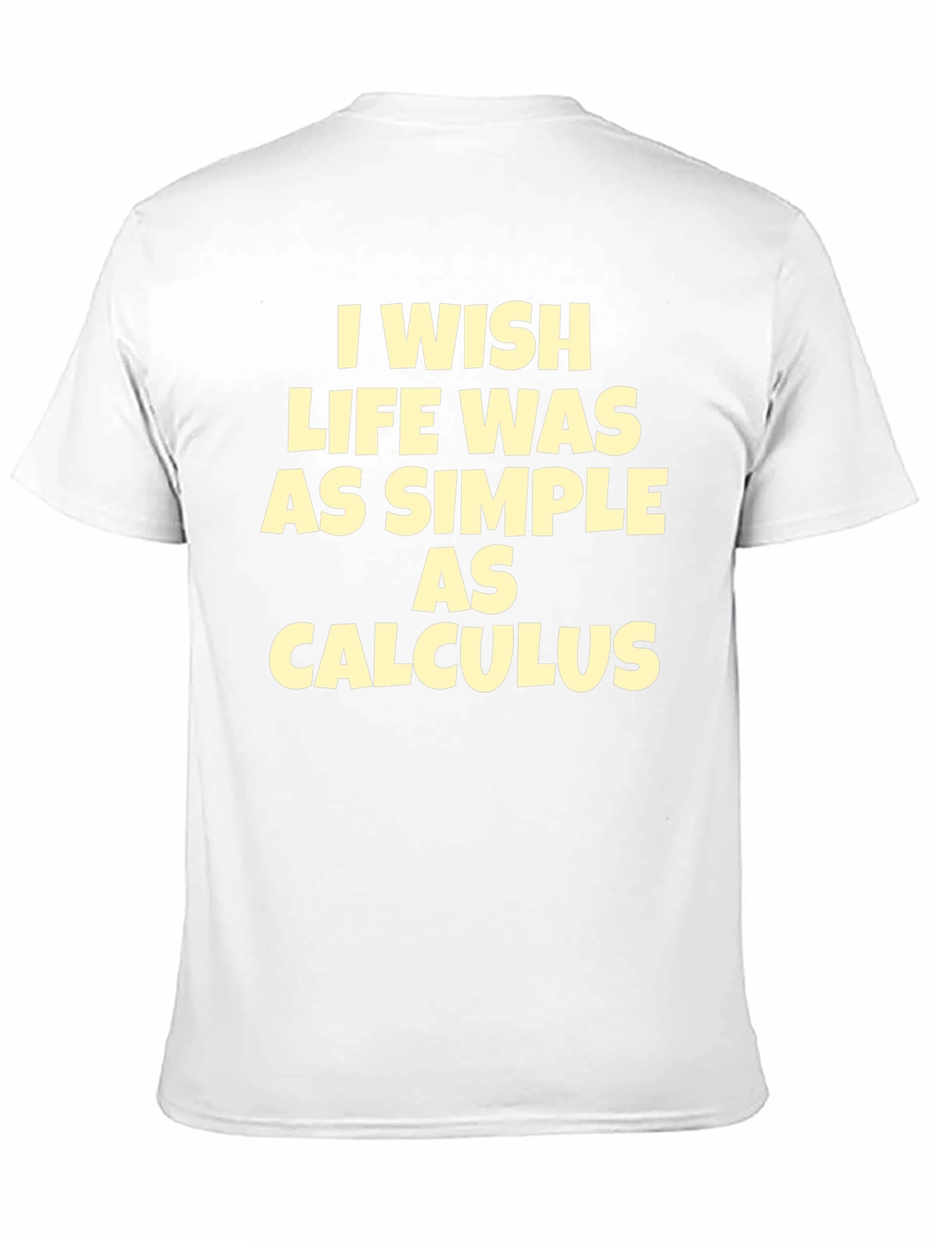 Black Calculus Simple Life Graphic Tee - Black Cotton T-Shirt view 11