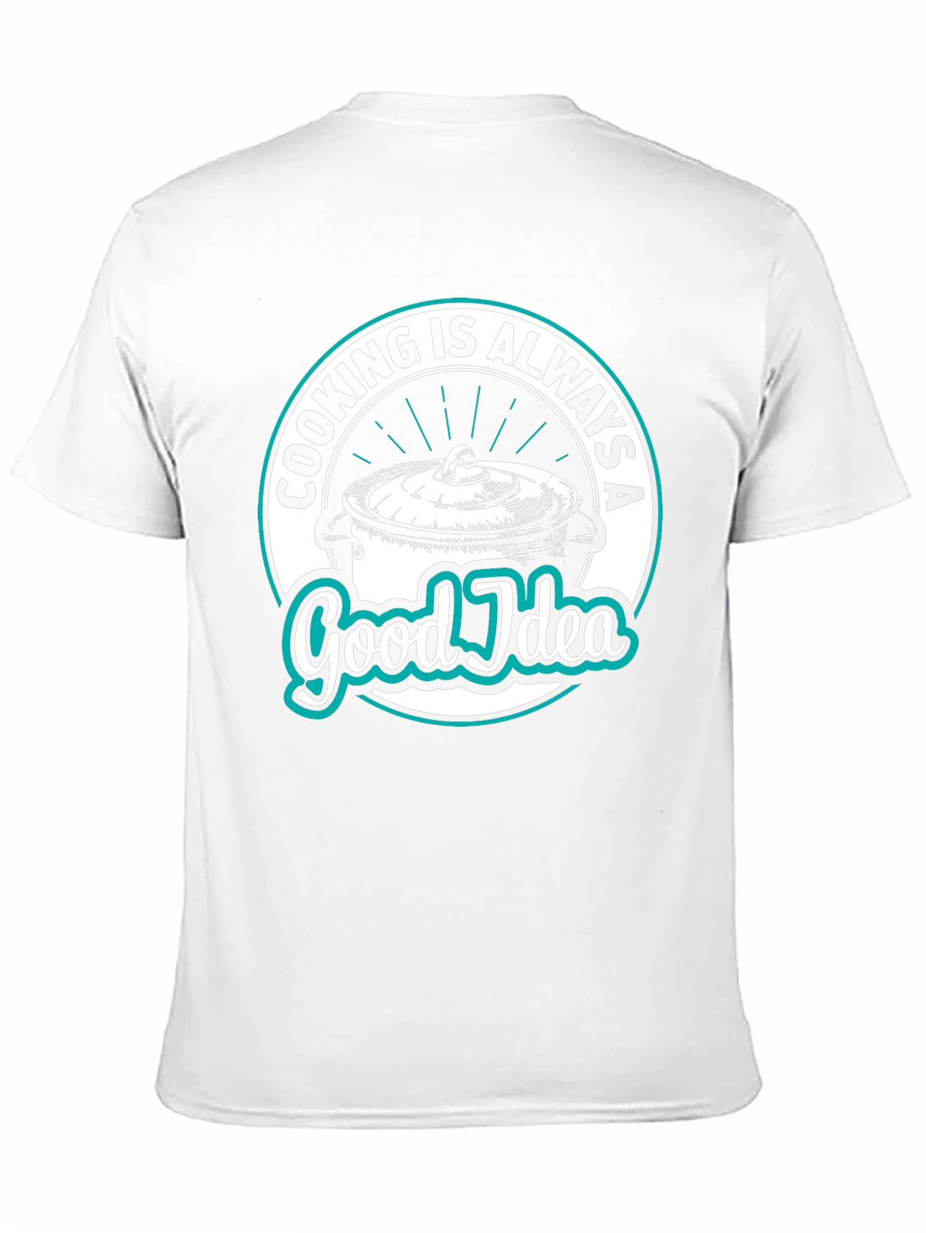 Black Cooking Is Always A Good Idea Black Graphic T-Shirt view 11