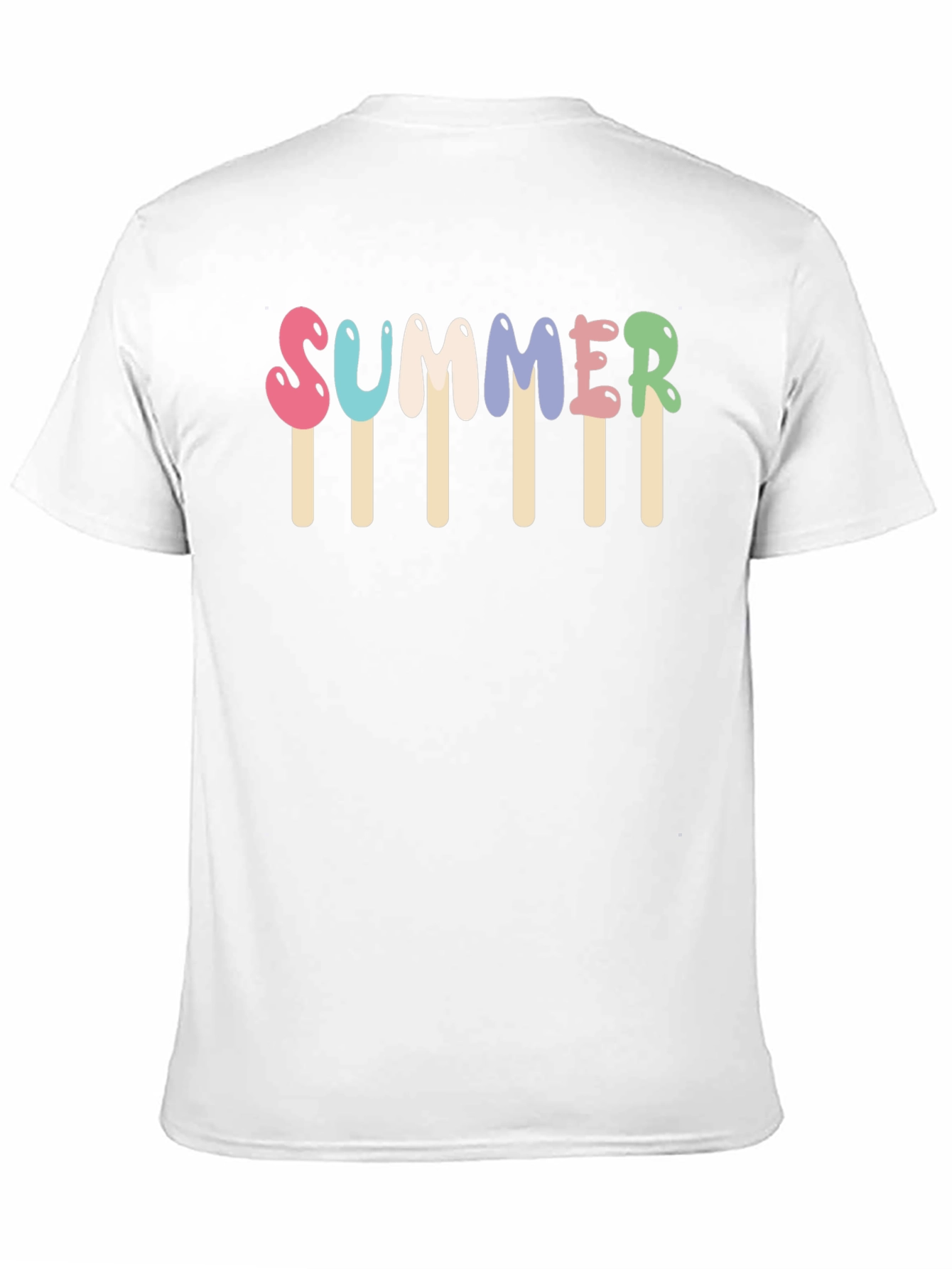 Black Summer Popsicle T-Shirt view 11