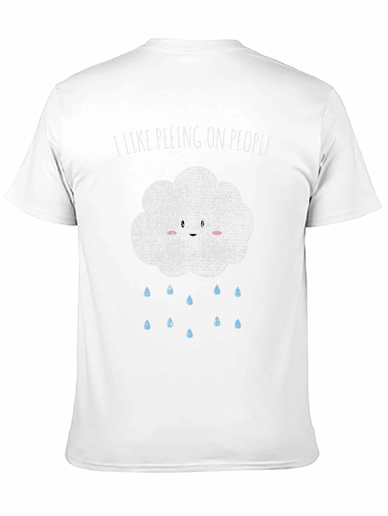 Black I Like Peeing On People Graphic Tee view 11