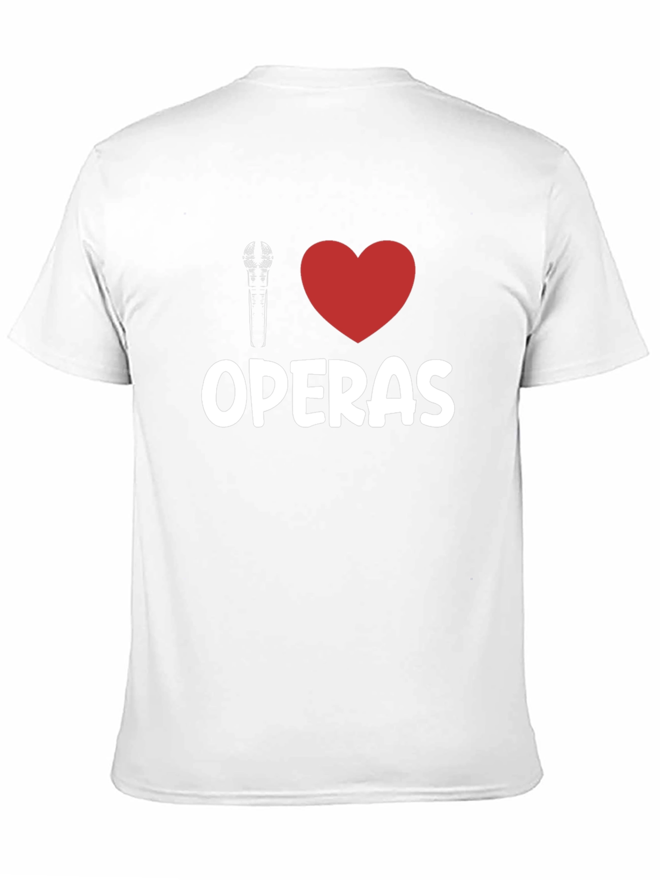 Black I Heart Operas Black T-Shirt - Music Lover Tee view 11