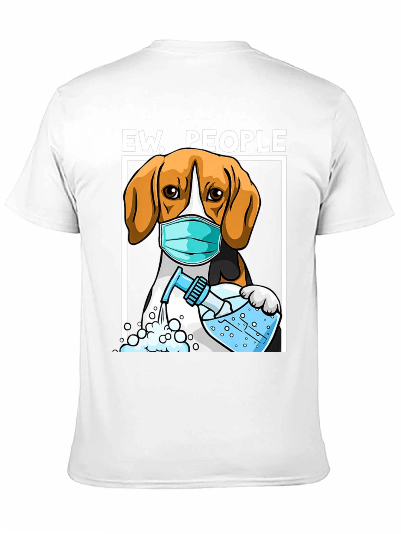 Black Ew People Dog T-Shirt view 11