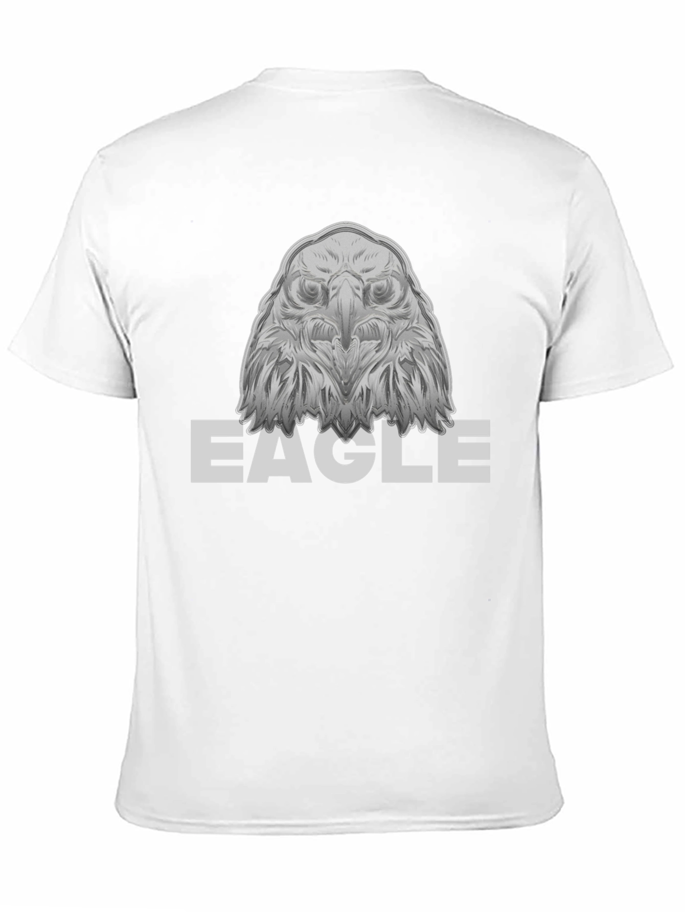 Black Eagle Graphic Tee - Bold & Stylish Men's Black T-Shirt view 11