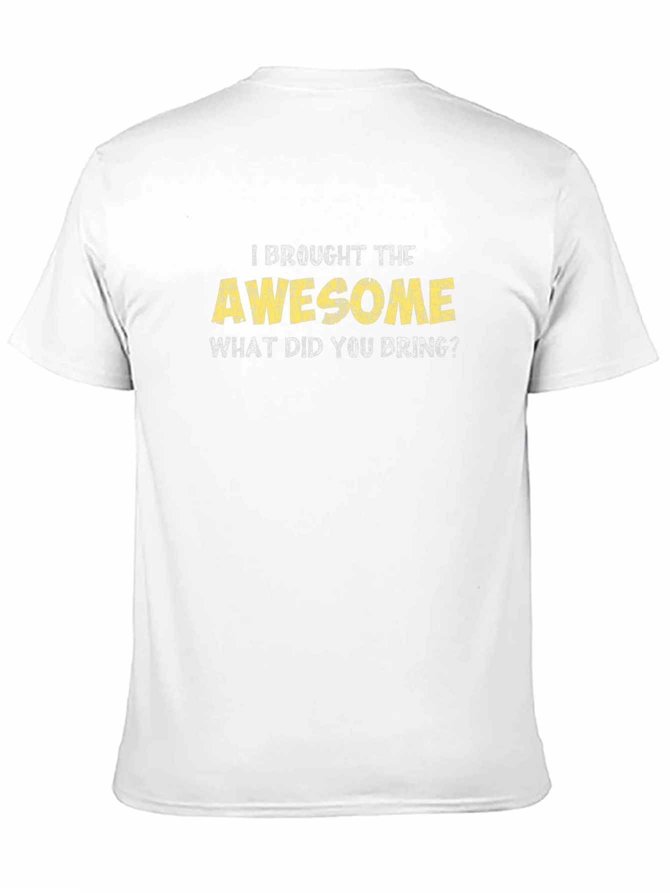 Black Awesome Graphic Print T-Shirt view 11
