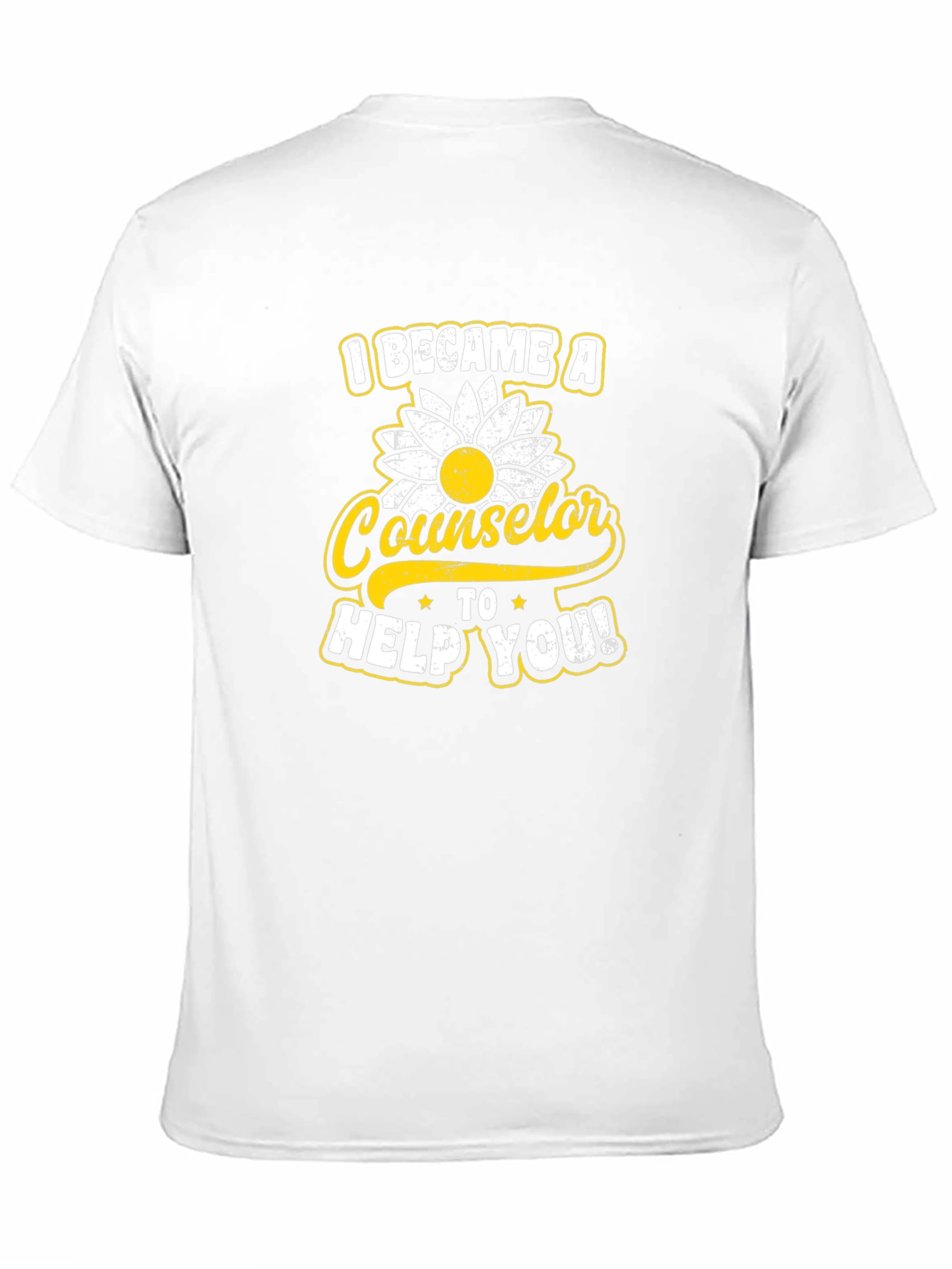 Counselor Sunflower Graphic Tee - 11