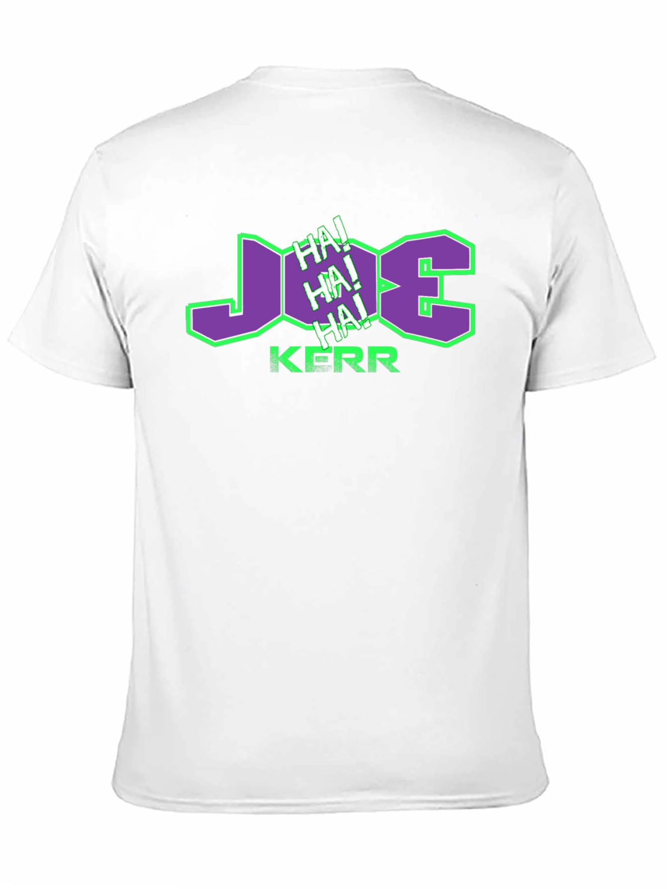 Black Joe Kerr HA! HA! HA! T-Shirt view 11