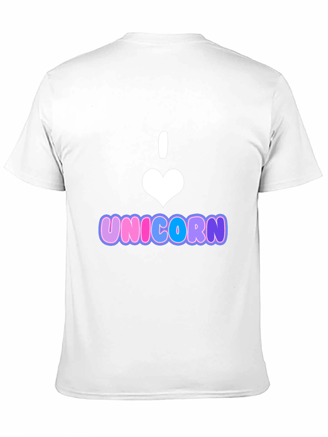 Black I Heart Unicorn T-Shirt - Black Cotton Blend view 11