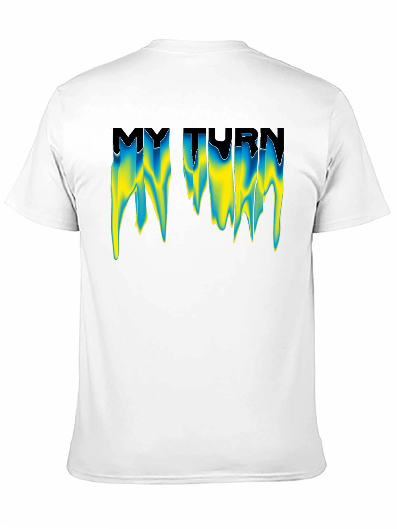Black My Turn Graphic Tee - Drip Design view 11