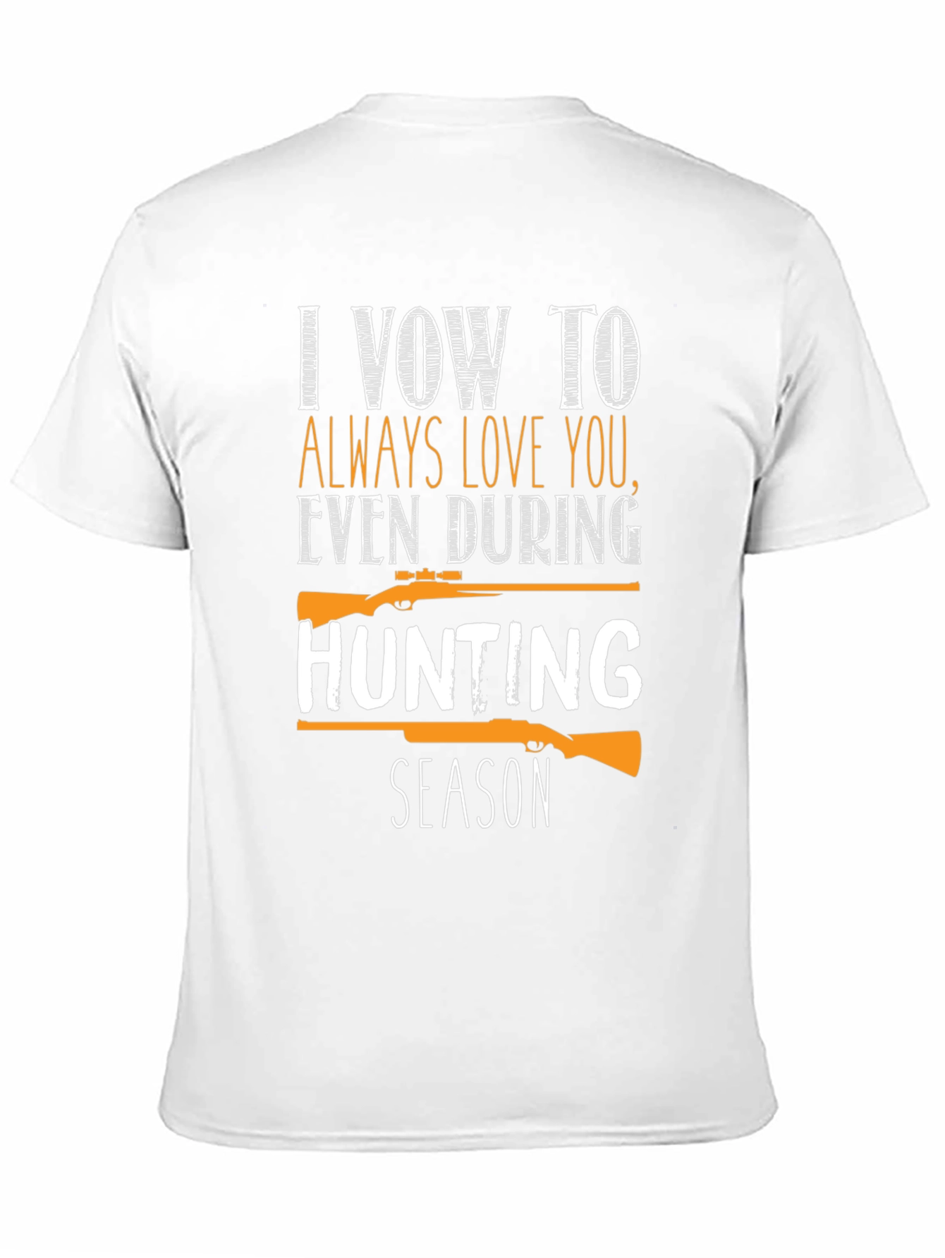 Black Hunting Season Vow Graphic Tee view 11
