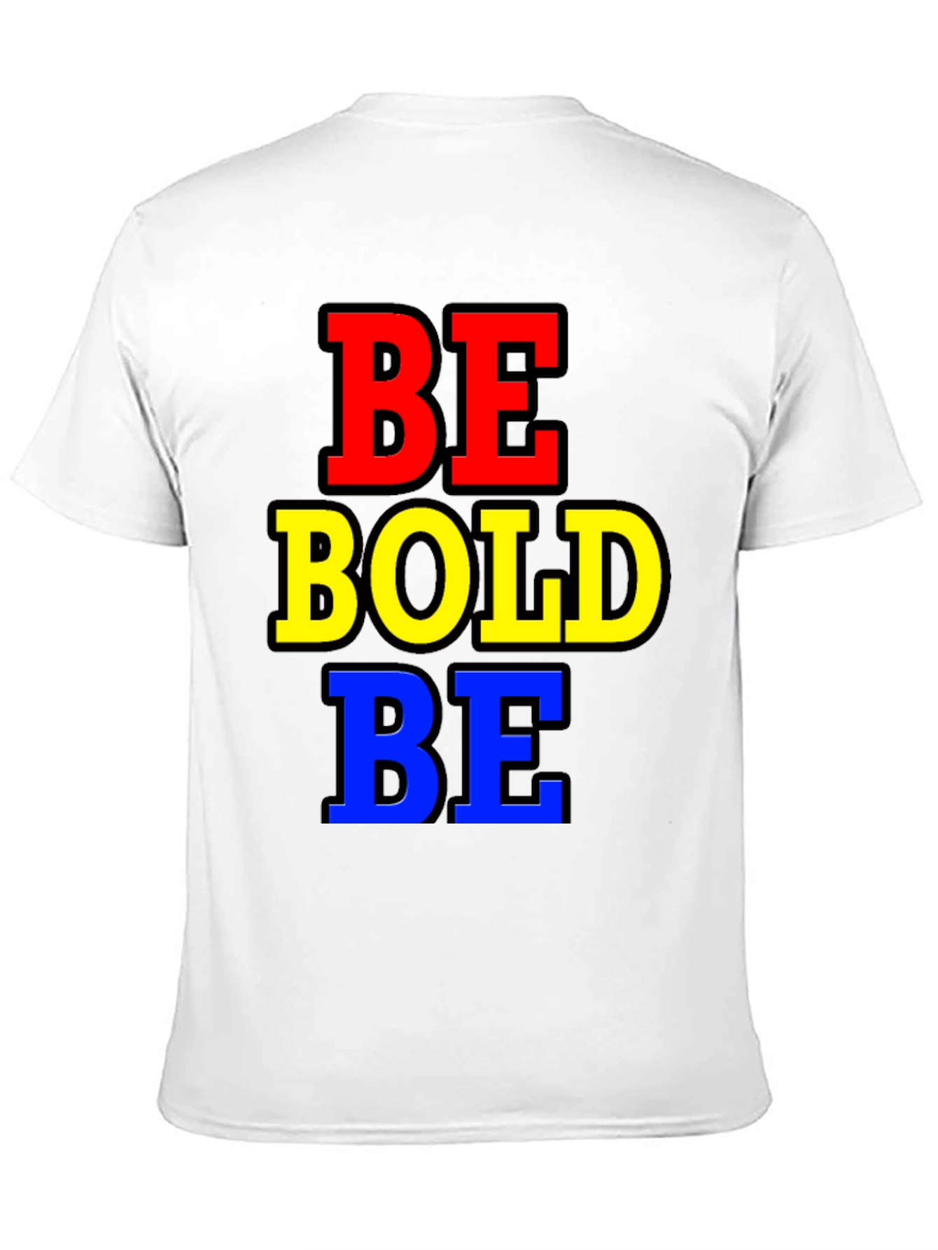 Black Be Bold Black T-Shirt view 11