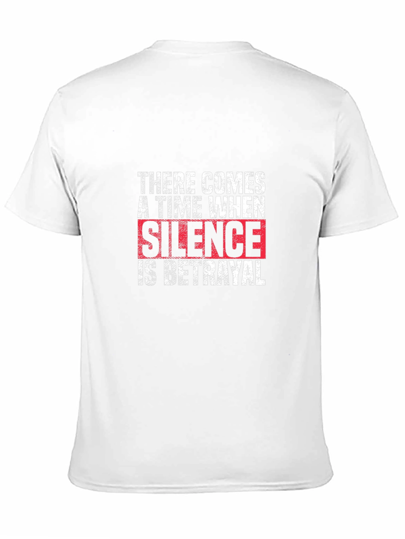 Black Silence is Betrayal Graphic T-Shirt view 11