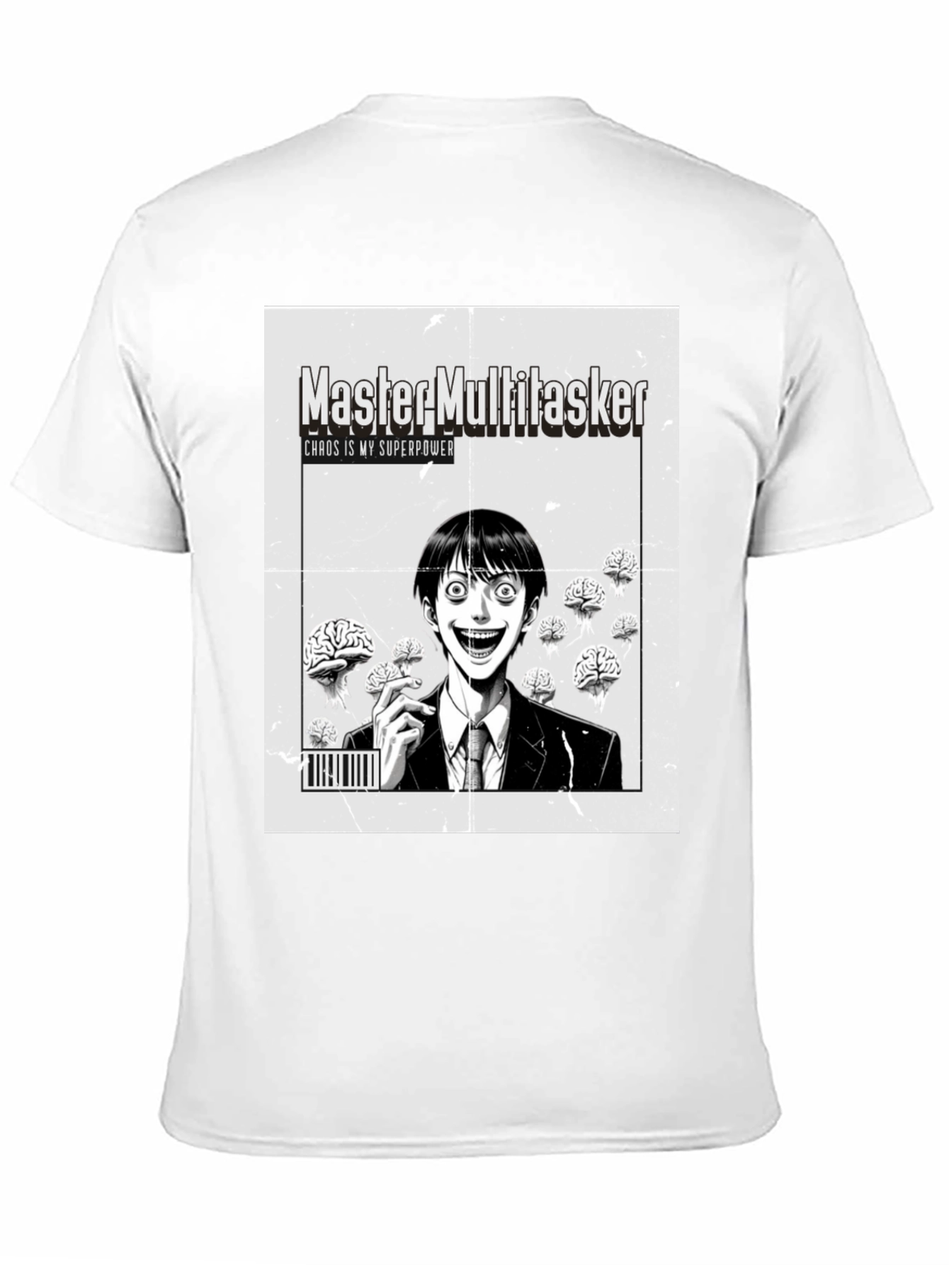 Black Master Multitasker Graphic Tee view 11