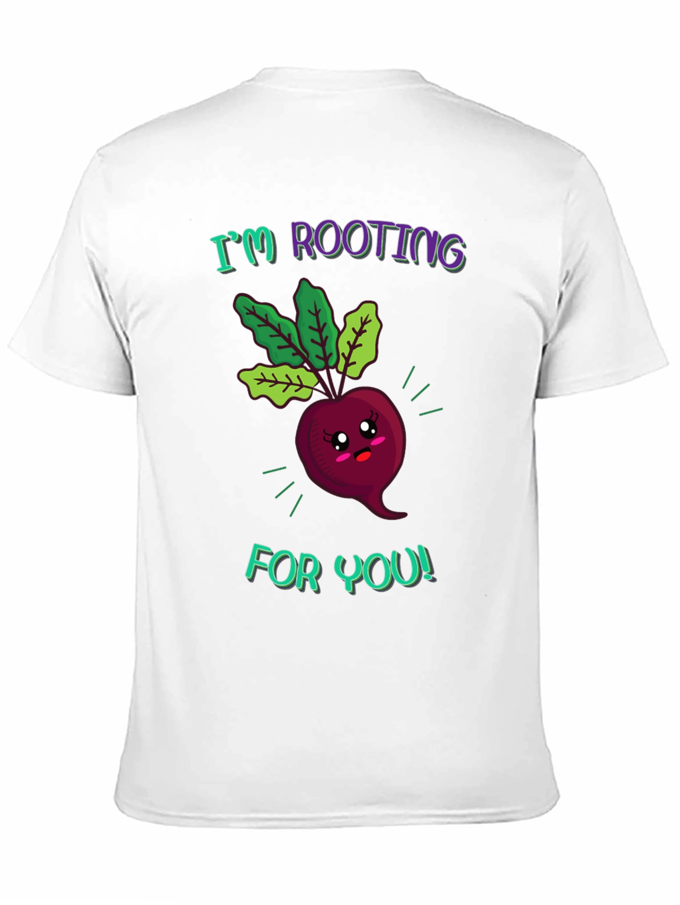 Black I'm Rooting For You Beetroot Graphic Tee view 11